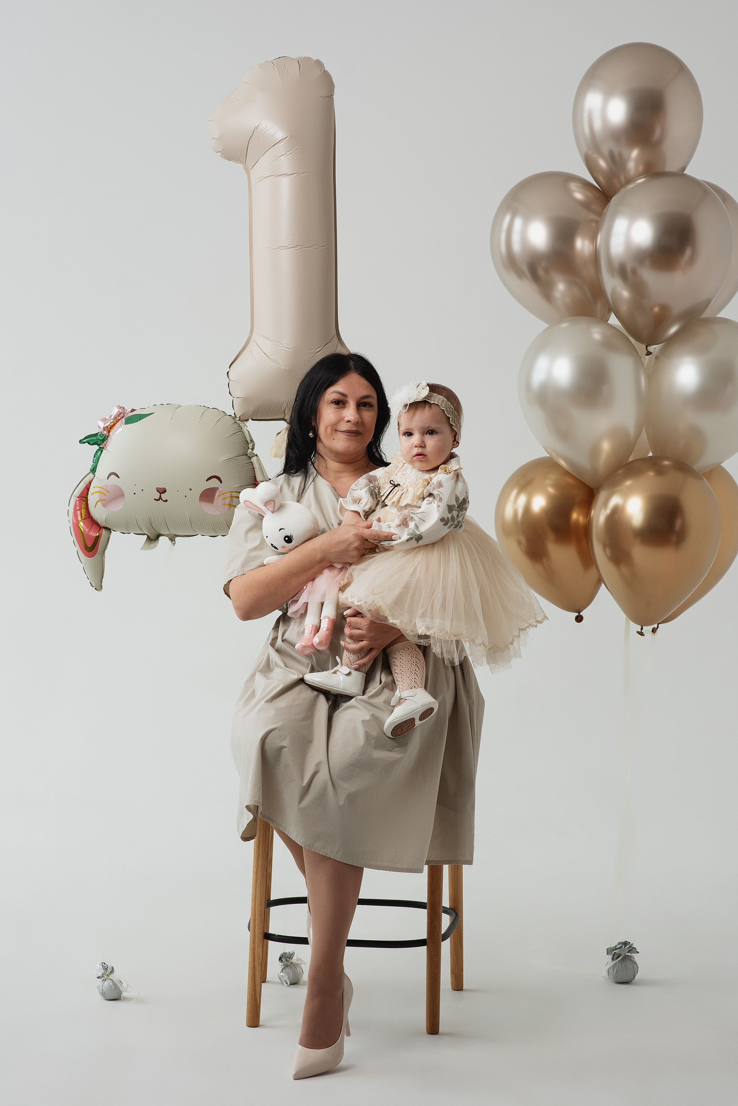 Фотосессия годика Алина. Семейный фотограф в Южно-Сахалинске Анастасия Лимарева