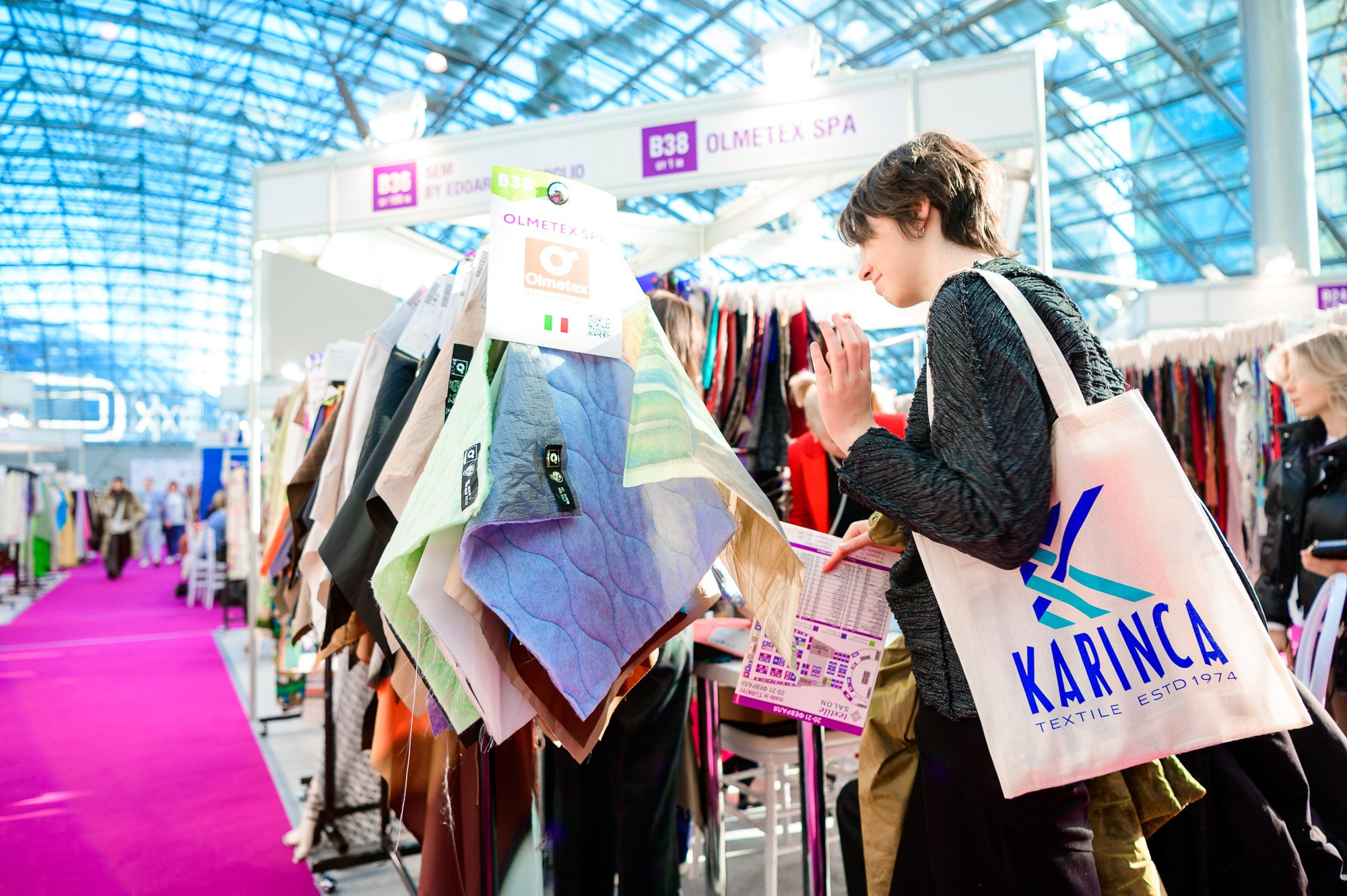 Moscow Textile Salon. Елена Дружинина. Спортивный и репортажный фотограф