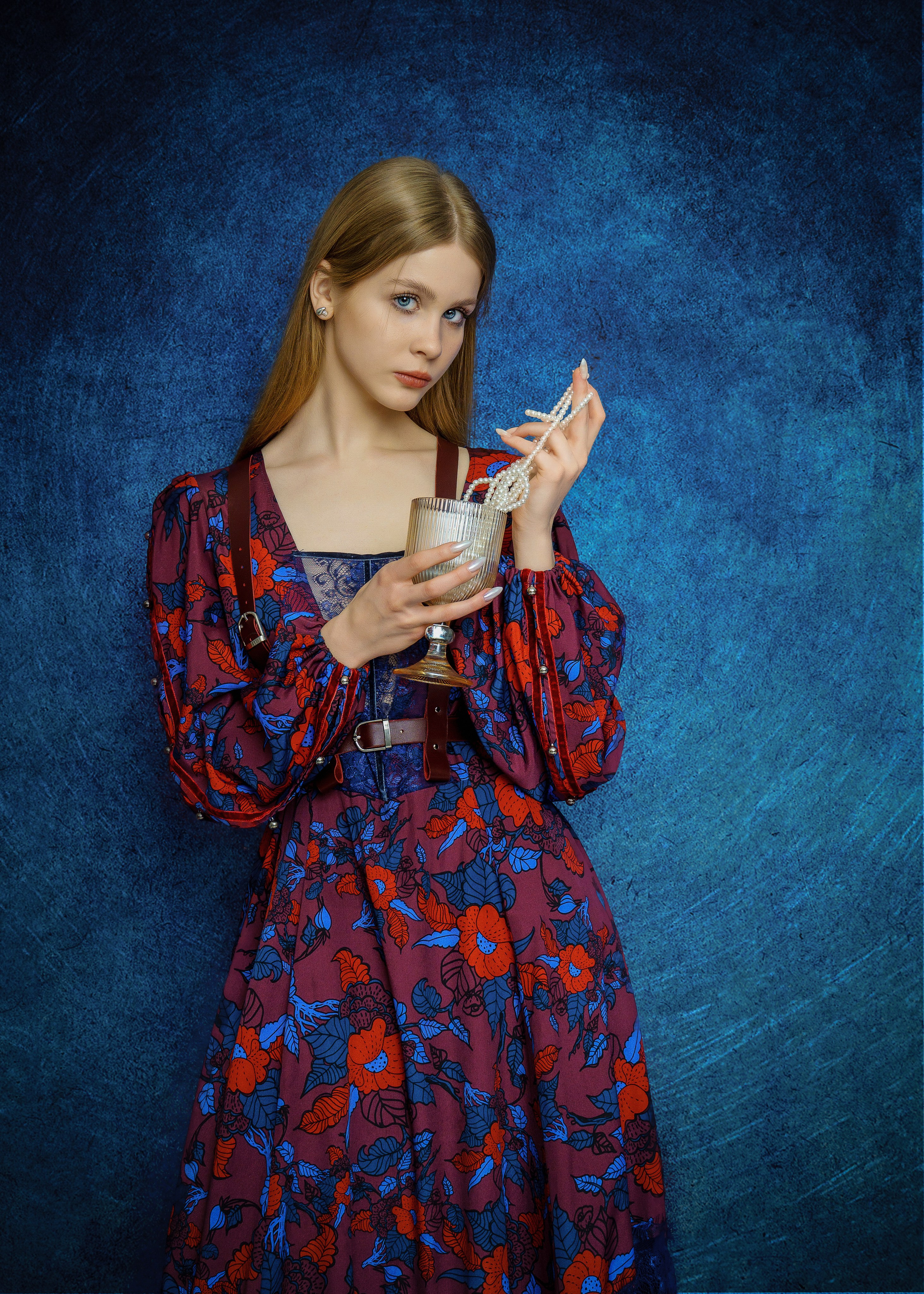 Зимний фотопроект с платьями дизайнера Кати Макаровой