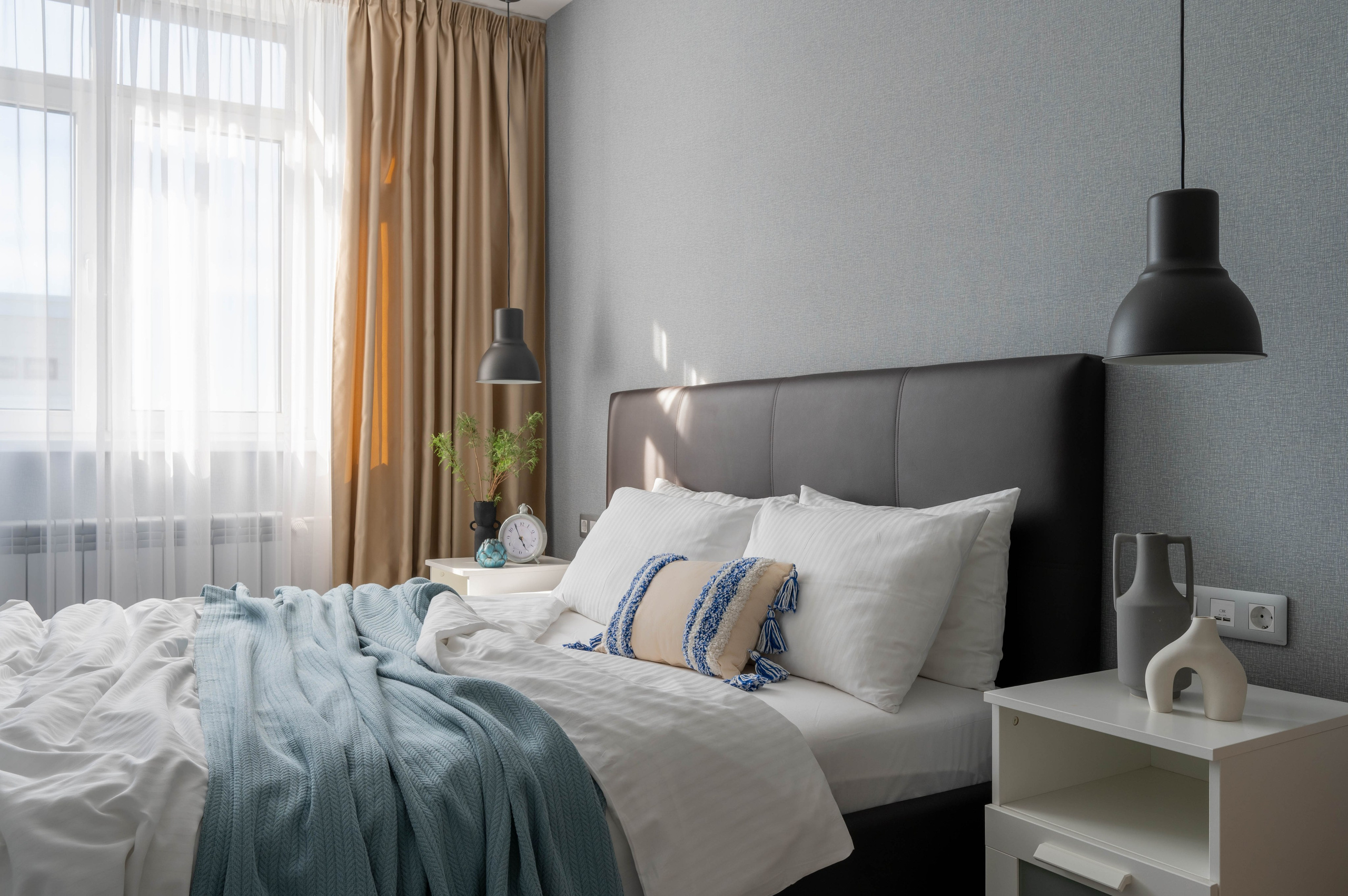 Съемка 1-комнатной квартиры для посуточной аренды ЖК «ЯрСити». Интерьерный фотограф в Ярославле. Вероника Лазыкина