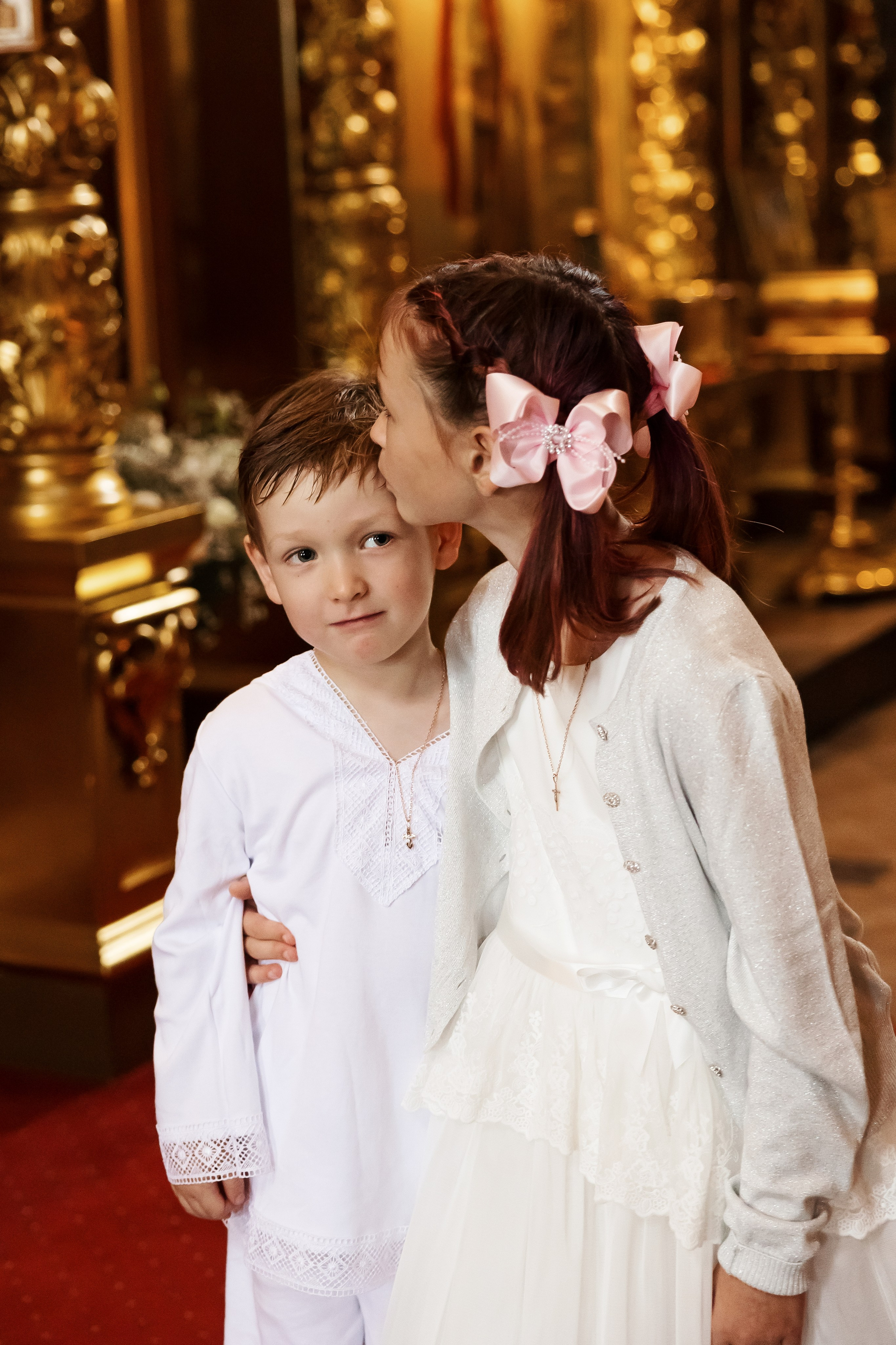 Крещение Алисы и Мартина. Фотограф г. Москва Олеся Пантелеева