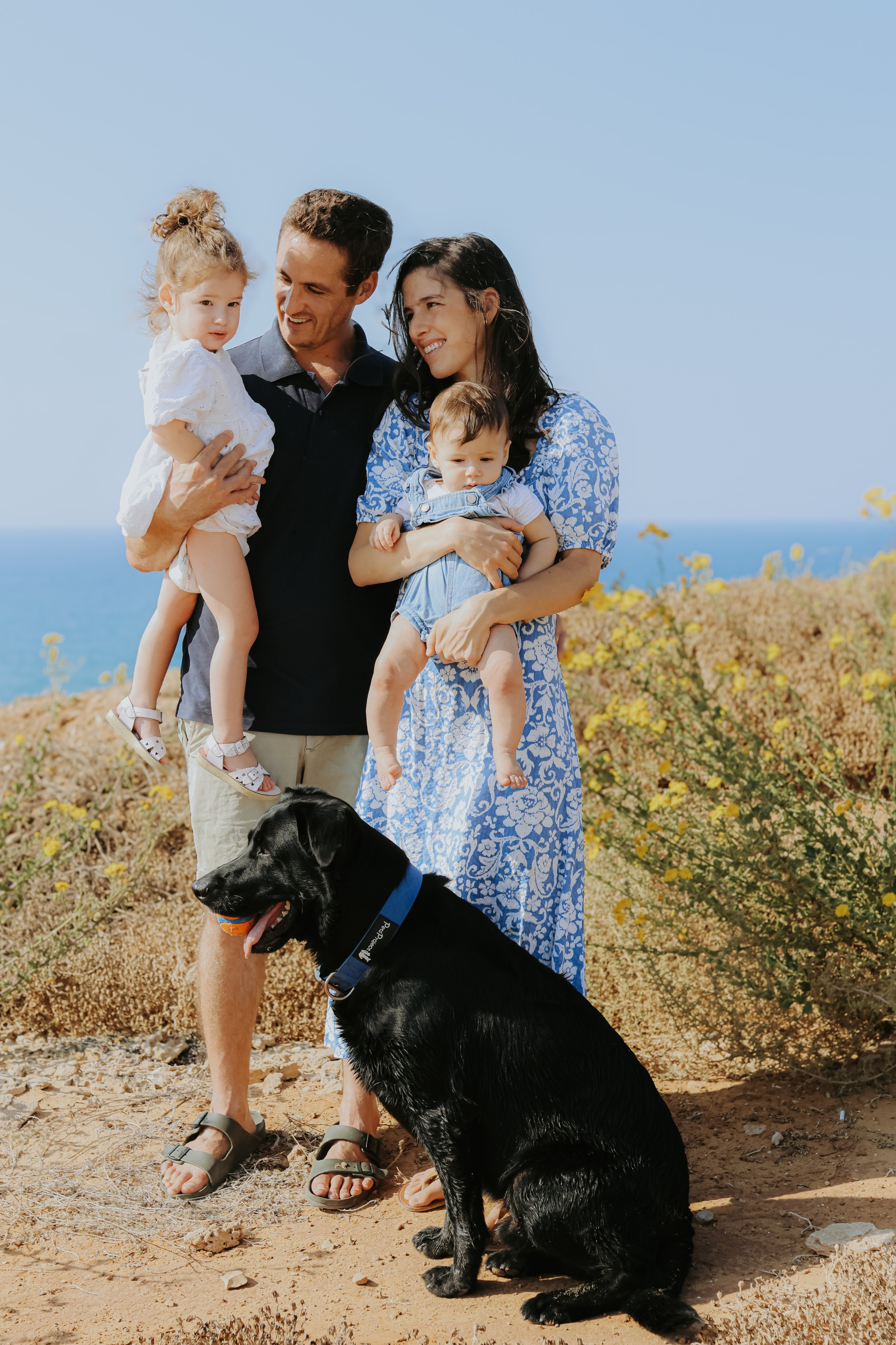 Racheli's family, November 2024. Photographer in Israel Alice Milchin