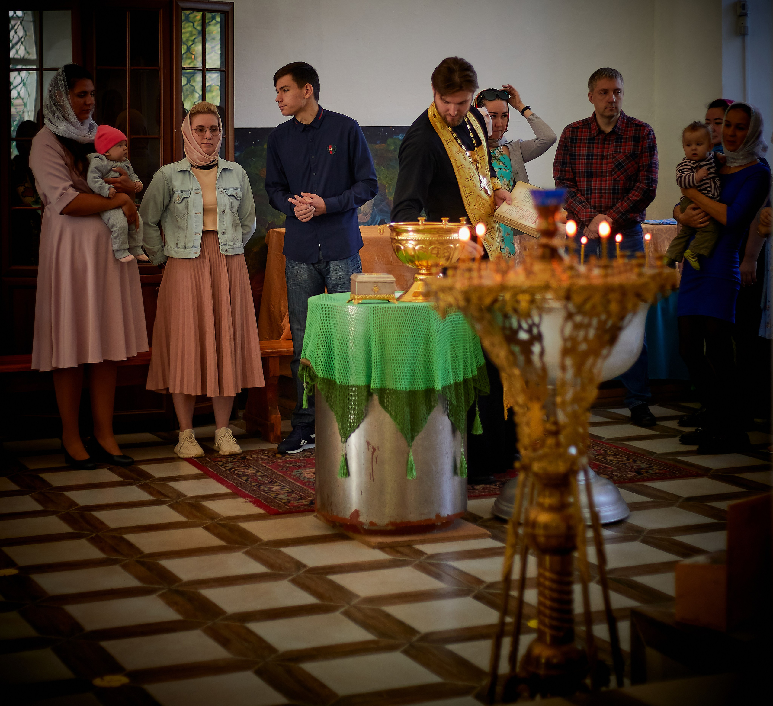 Крещение Сонечки. Семейный и детский фотограф в Ярославле Юлия Галашина