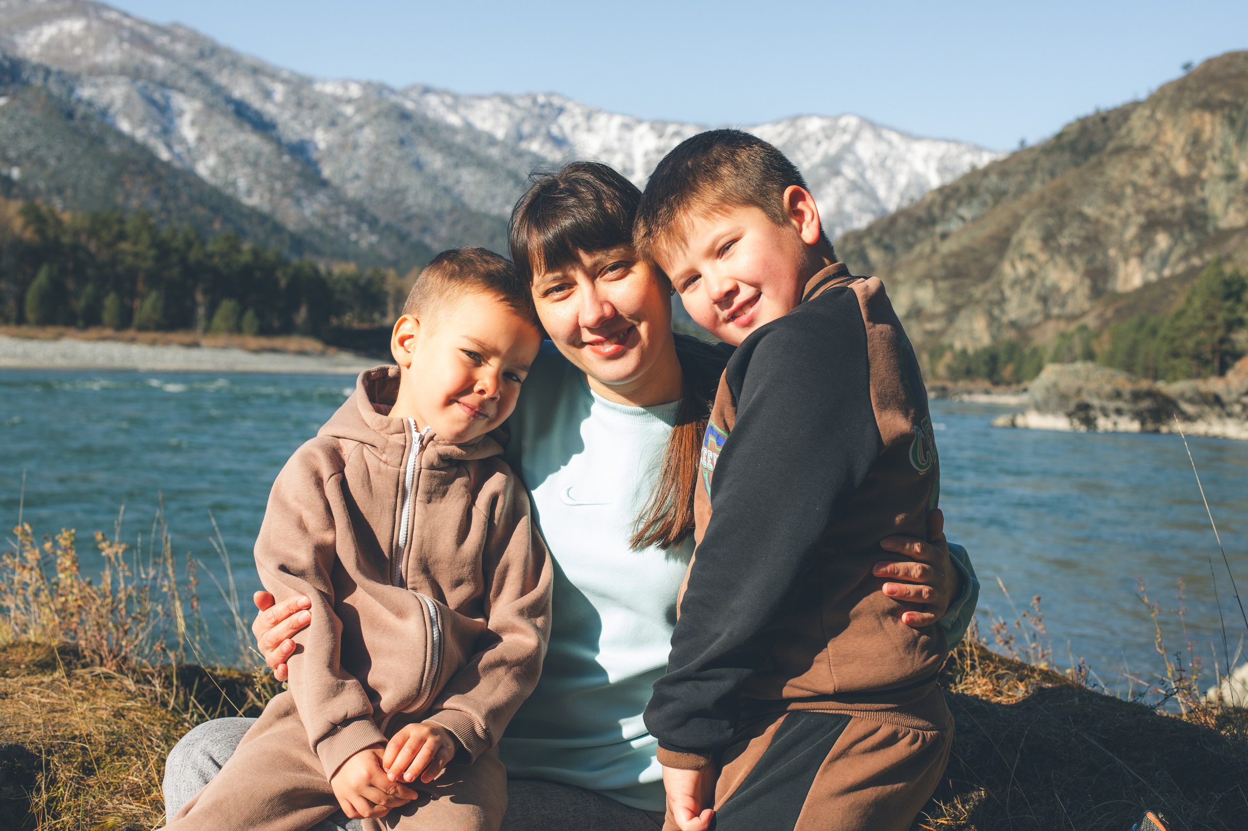 Егор & родные. Фотограф Нина Брандт в Горном Алтае