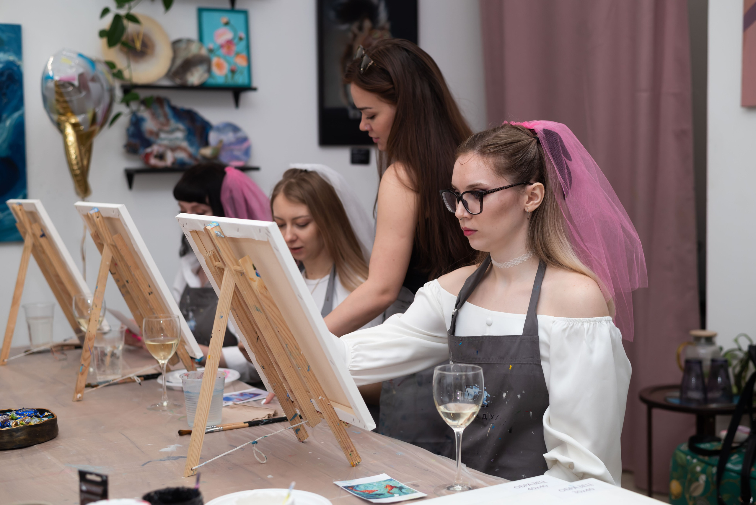 Красочный девичник. Event photographer from Moscow