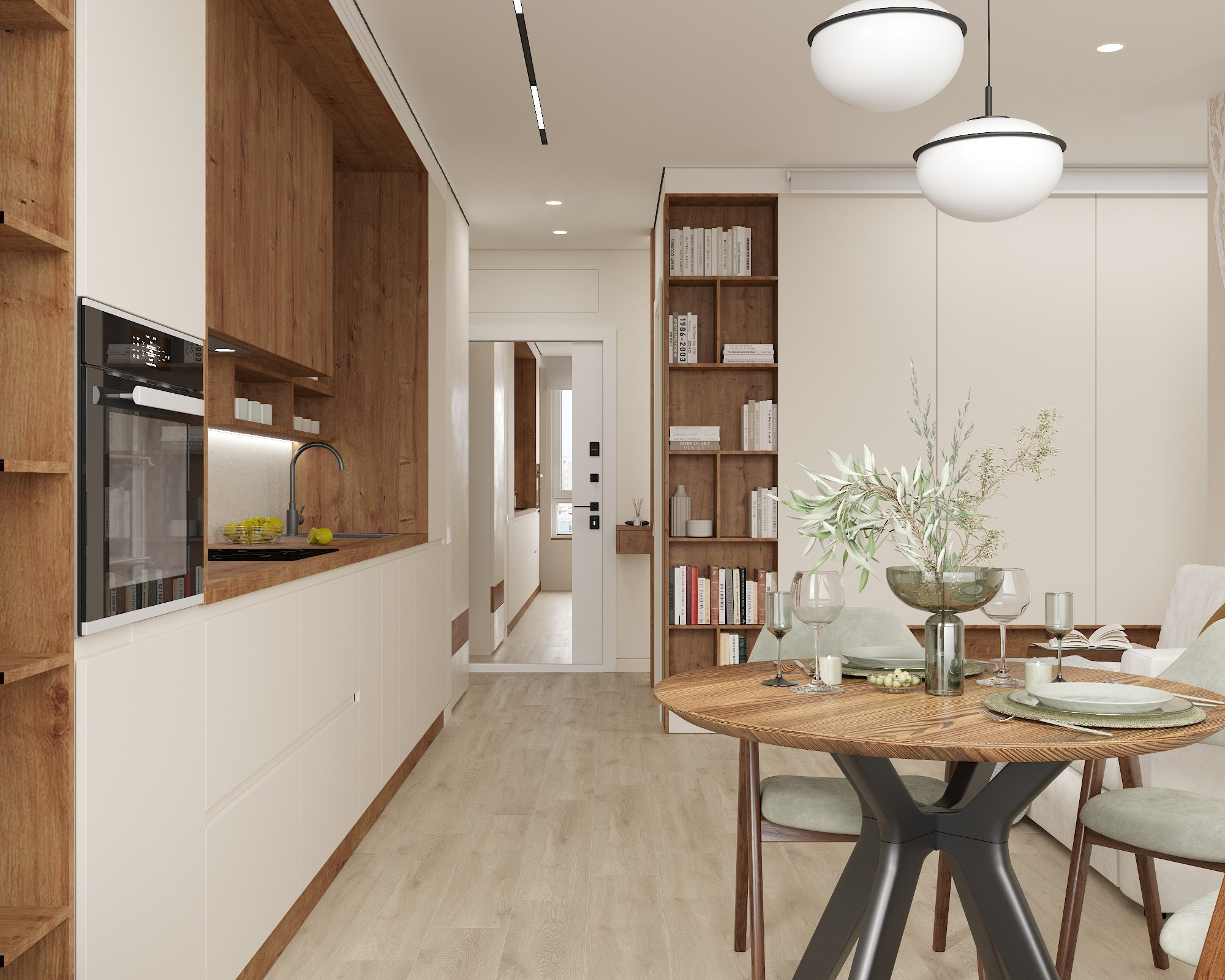 Квартира «Спокойные чувства». Архитектура, дизайн-интерьера, проектирование