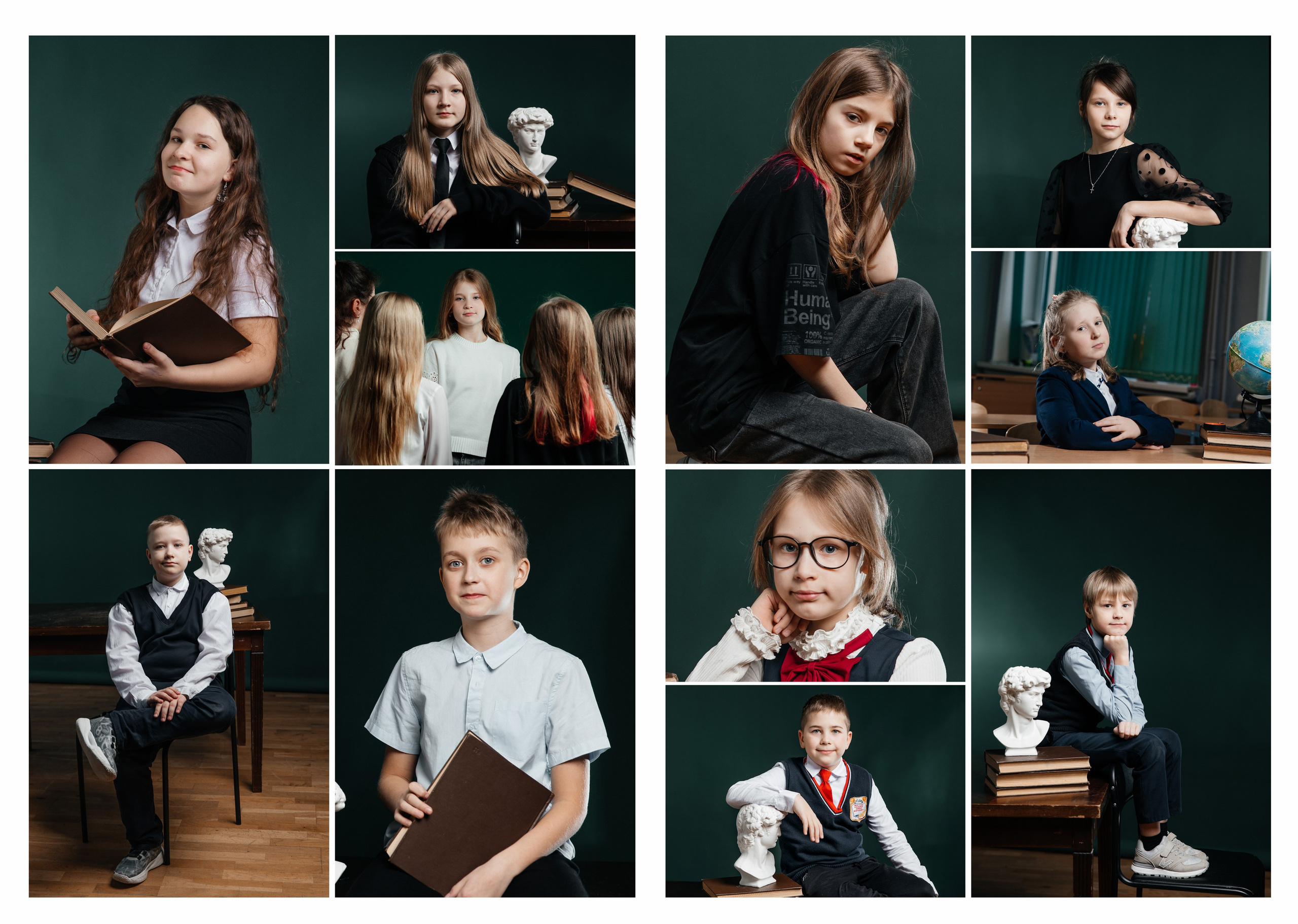 Школьный альбом. Детский и семейный фотограф в Санкт-Петербурге и области Никова Вика
