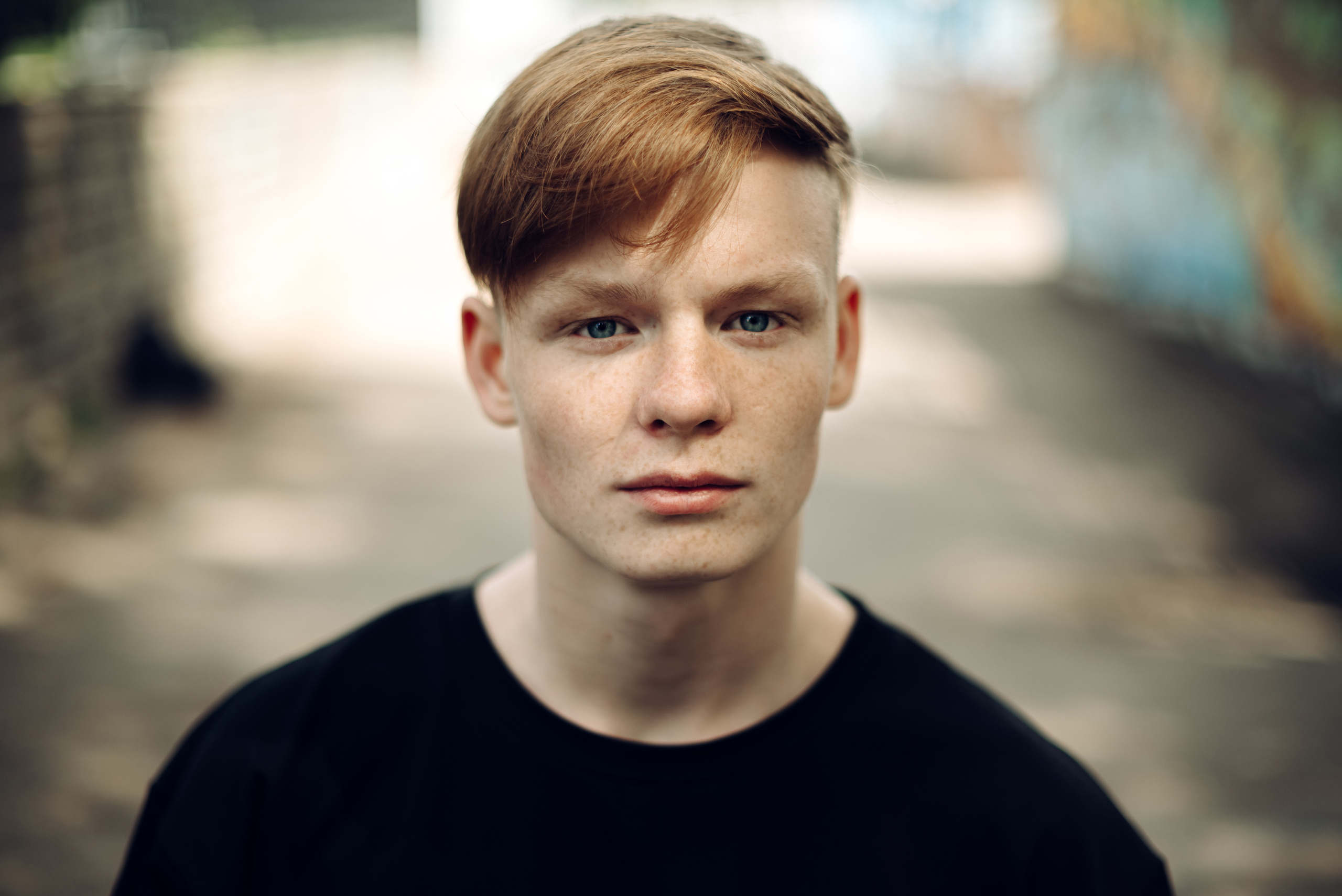 Красивый рыжий парень.  Мужской портрет в Смоленске