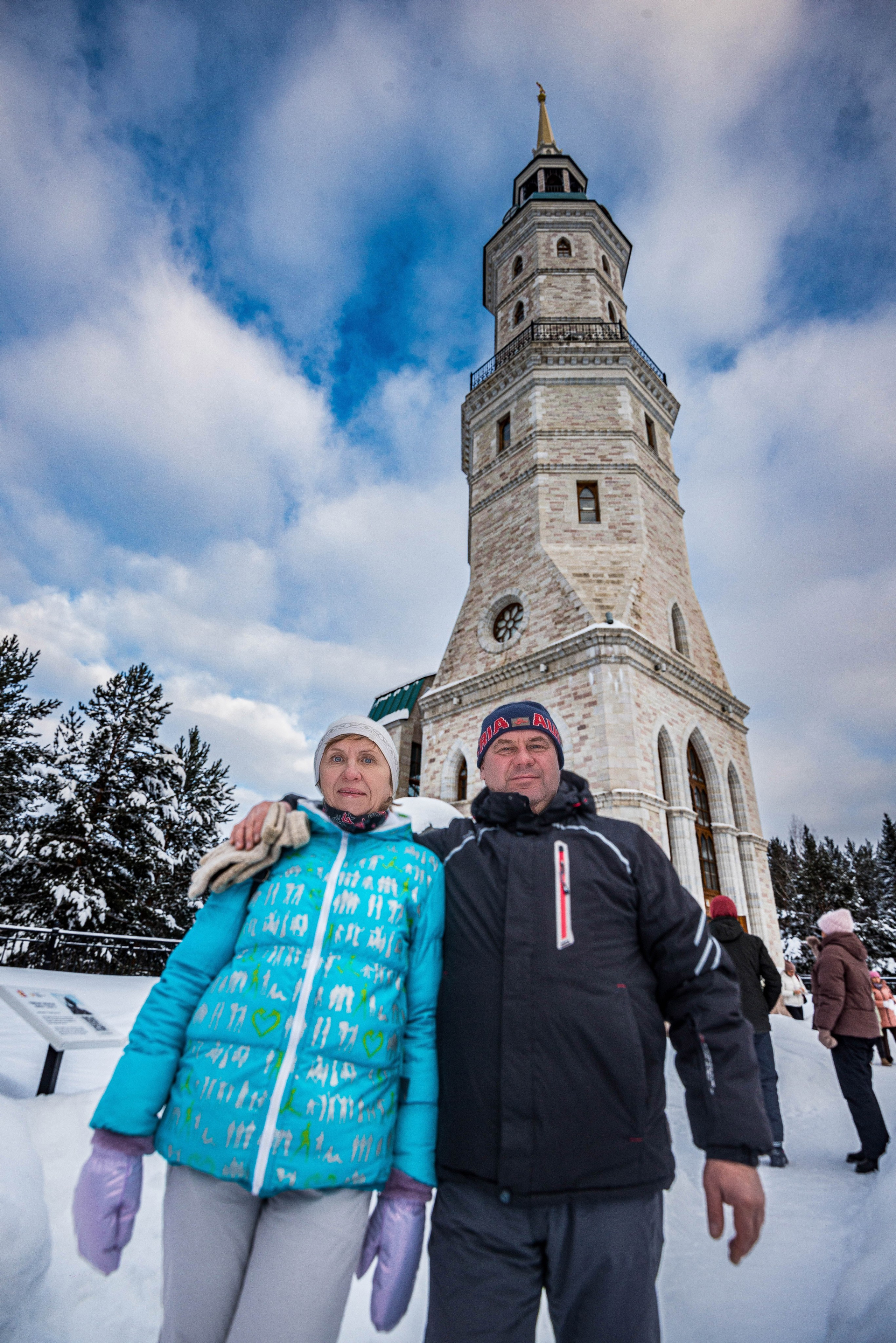 Таганай Семибратка, Парк Бажова, ледяной фонтан 06.01.2024. Свадебный фотограф на Урале Виктор Соколов
