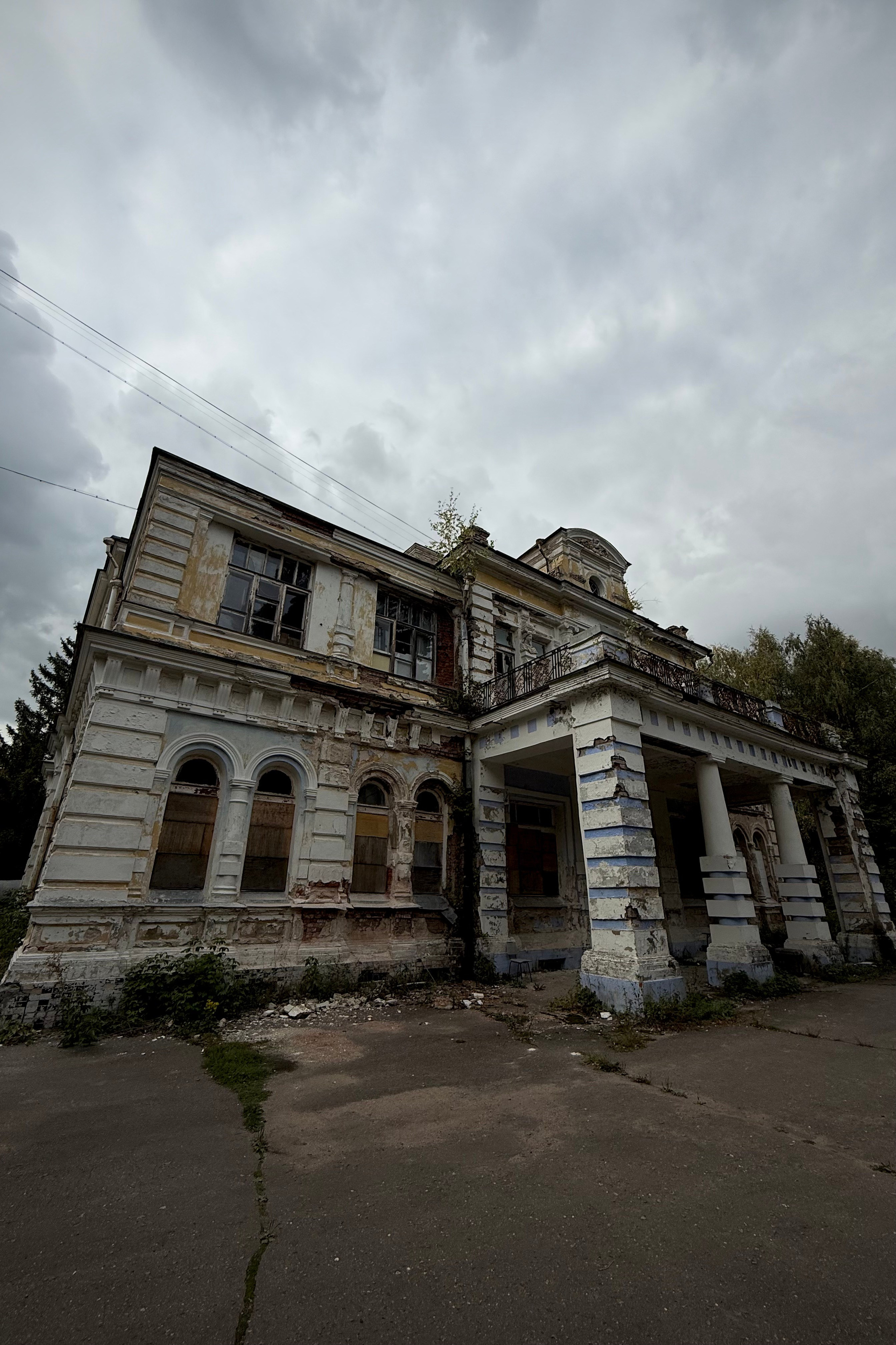 Общий вид усадьбы булочника Филиппова в Московской области