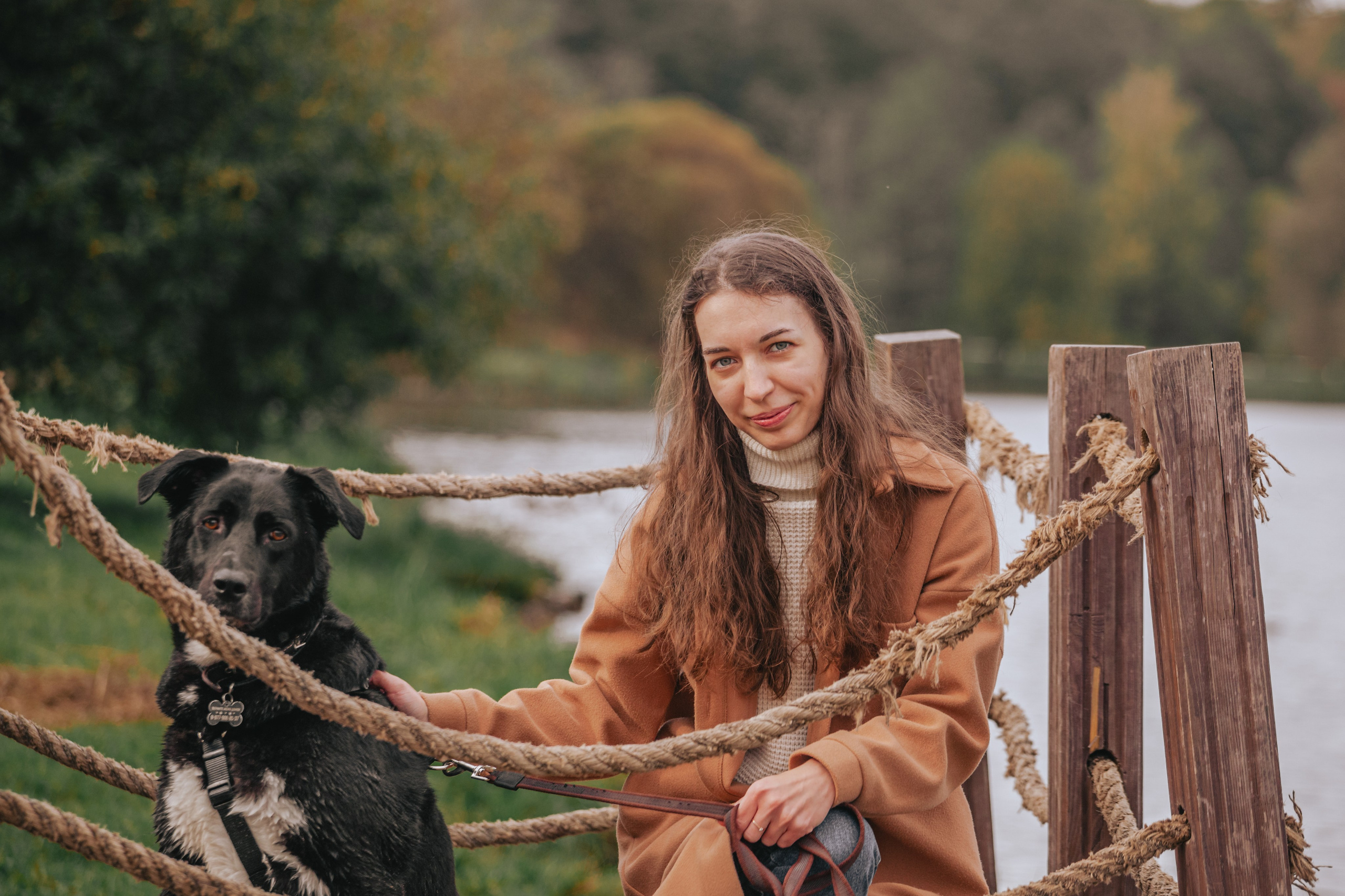 Юля и Фортуна. Фотограф-анималист Татьяна Степанова