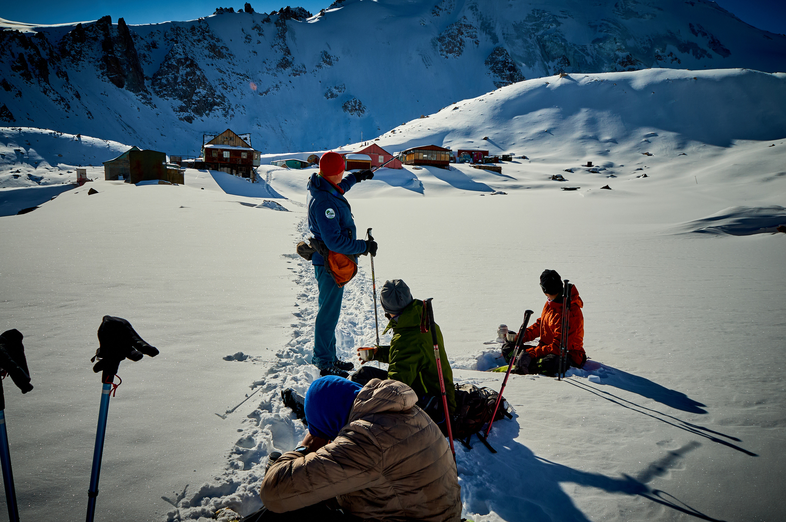 Альбом с фотографиями людей в горах. Личный сайт фотографа Андреева Алексея