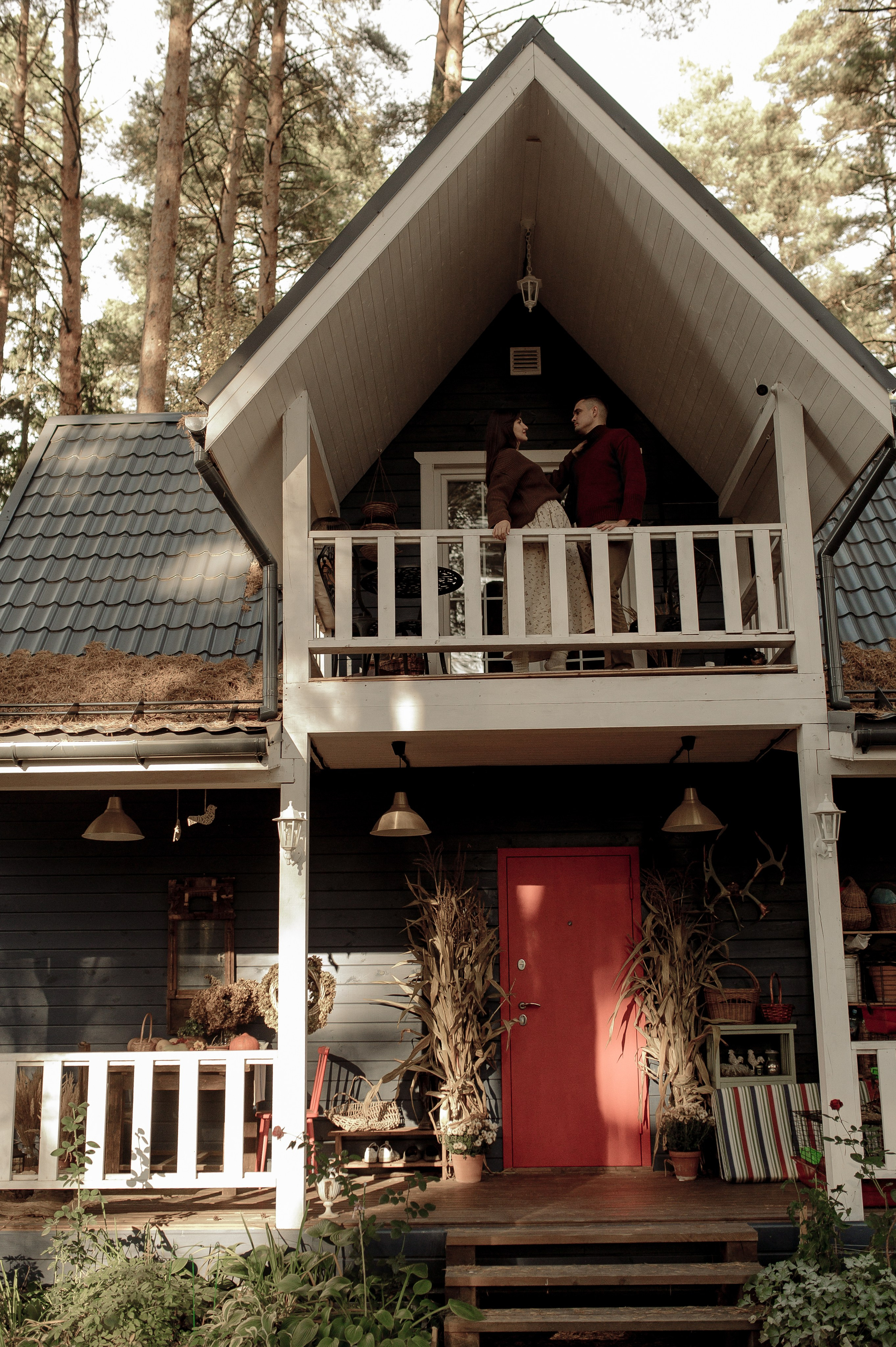 Осенним днем в теплых объятиях. Фотограф Мария Стрелкова