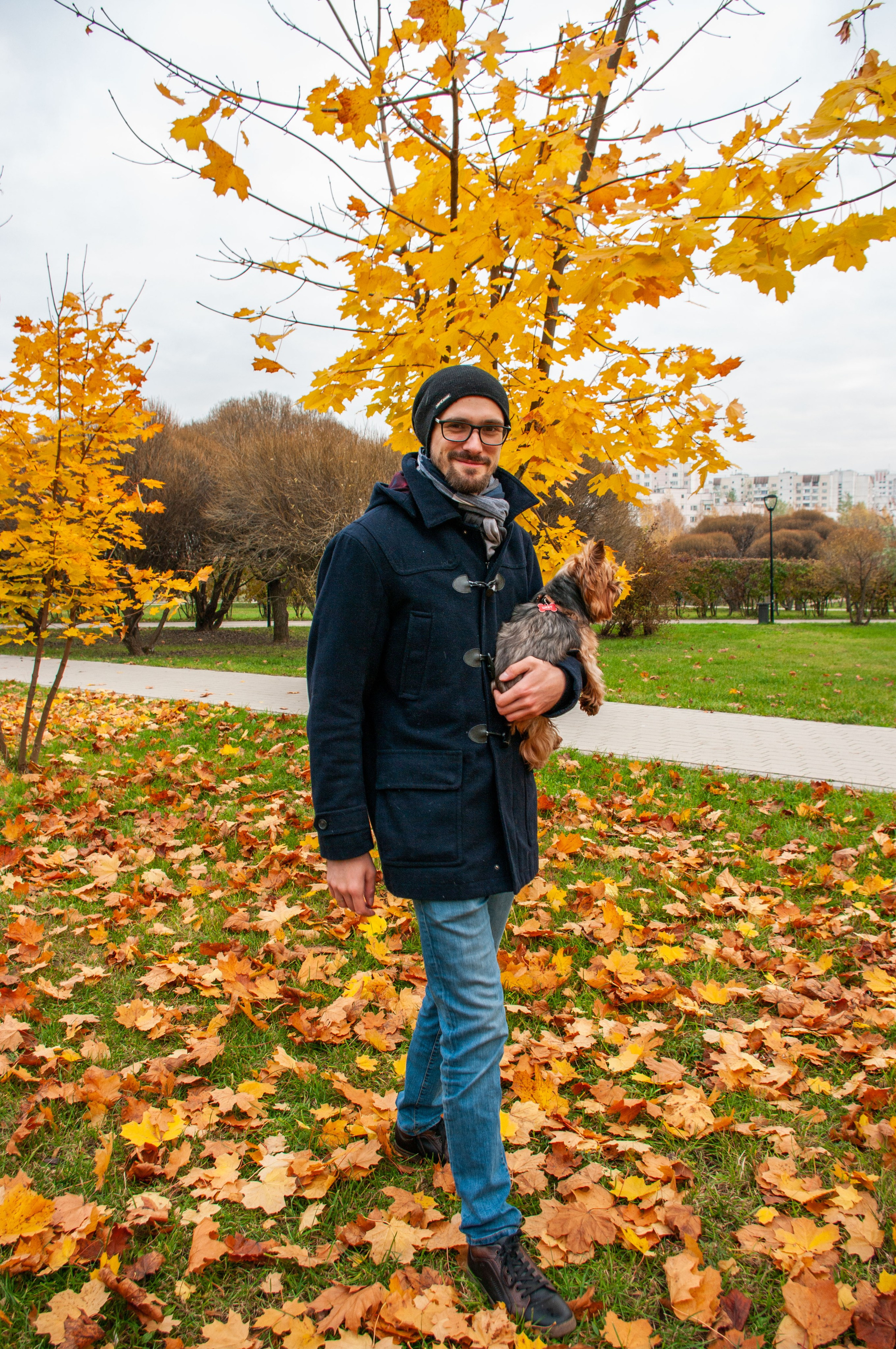 Прогулка. Арсентий и Надя, Кася и Шкед. Фотограф в Москве Леонид Калесник