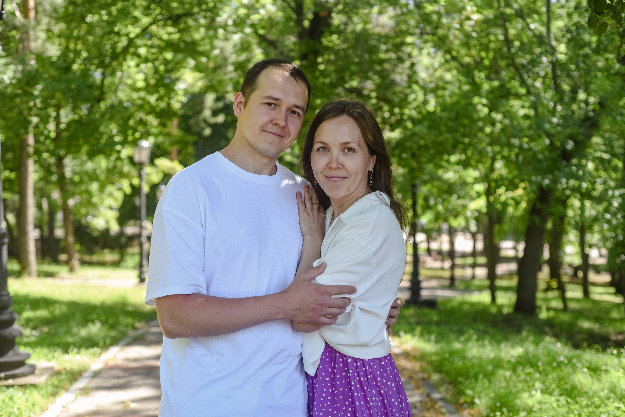 Семейная съемка в парке. Семейный и свадебный фотограф в г. Уфа Динара