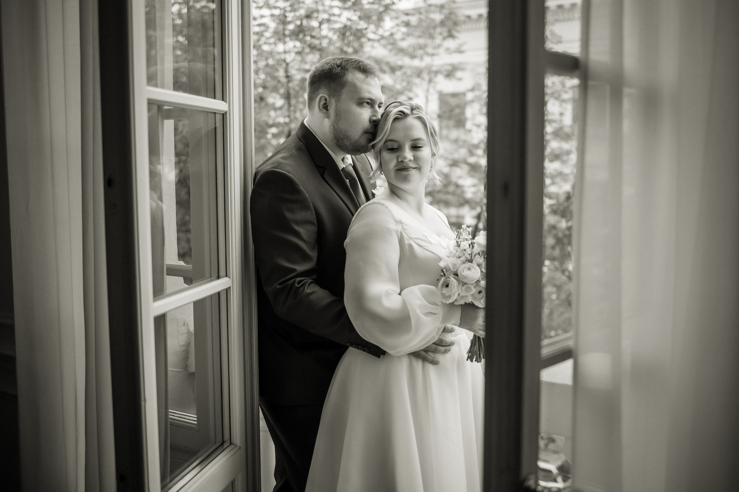 Анастасия и Сергей. Свадебная прогулка. Свадебная фотография. Арина Рубах