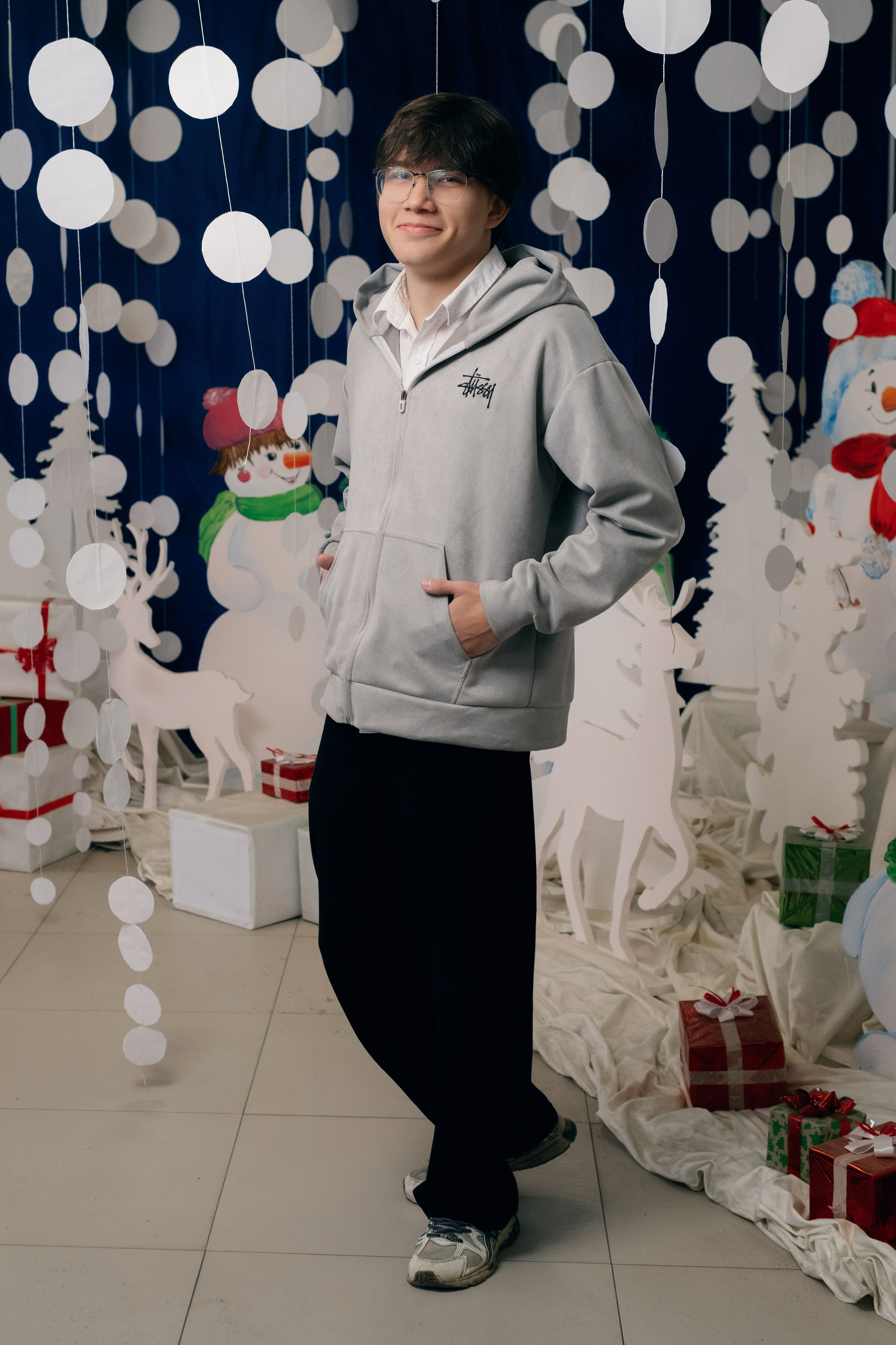 Новогодняя Фотосессия МАОУ СОШ№ 15 8 «Г». Свадебный и репортажной фотограф Денис Ожигин в Краснодаре и Краснодарском крае