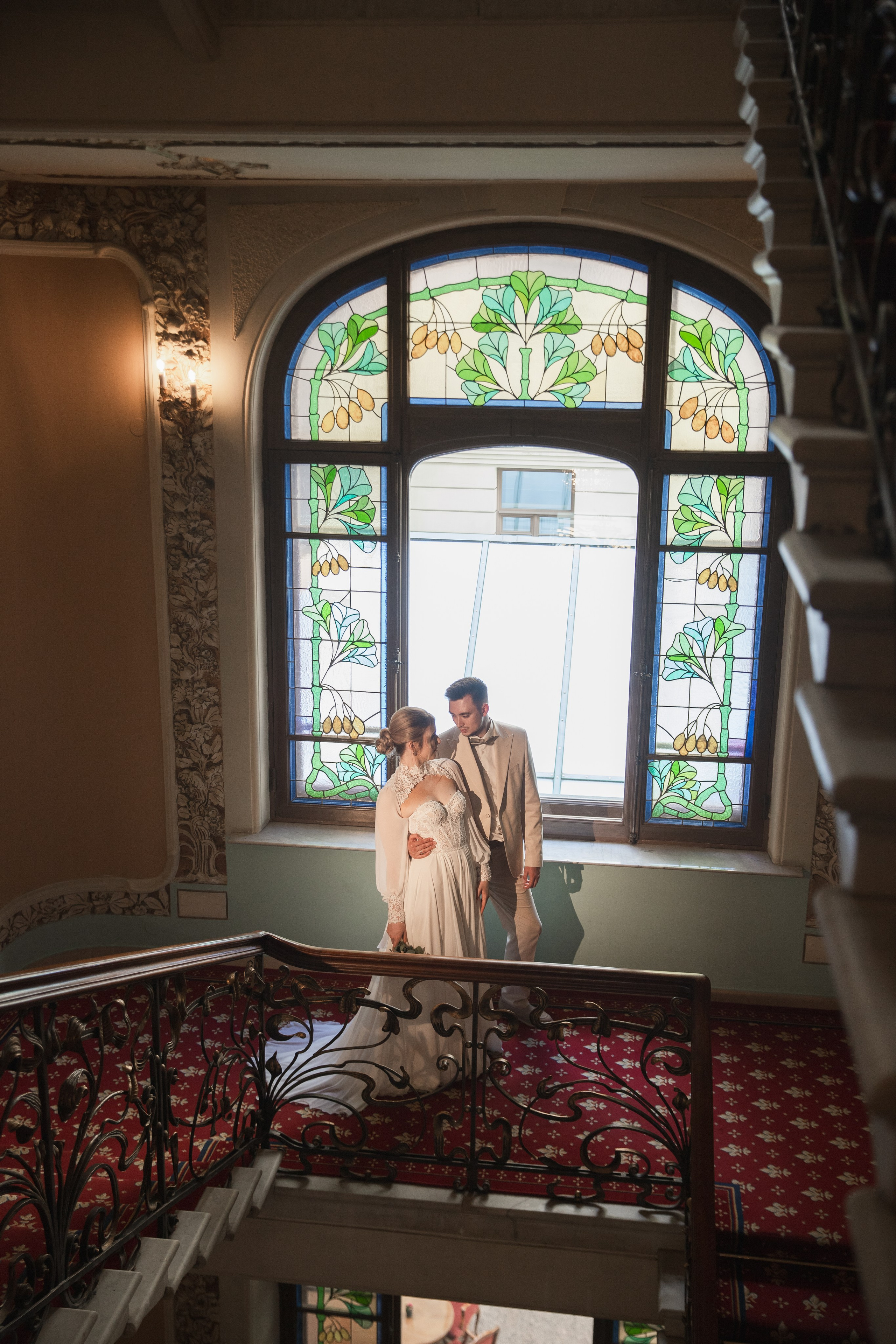 Националь + Пушкинский музей. Свадебный и портретный фотограф в Москве Мария Кравченко