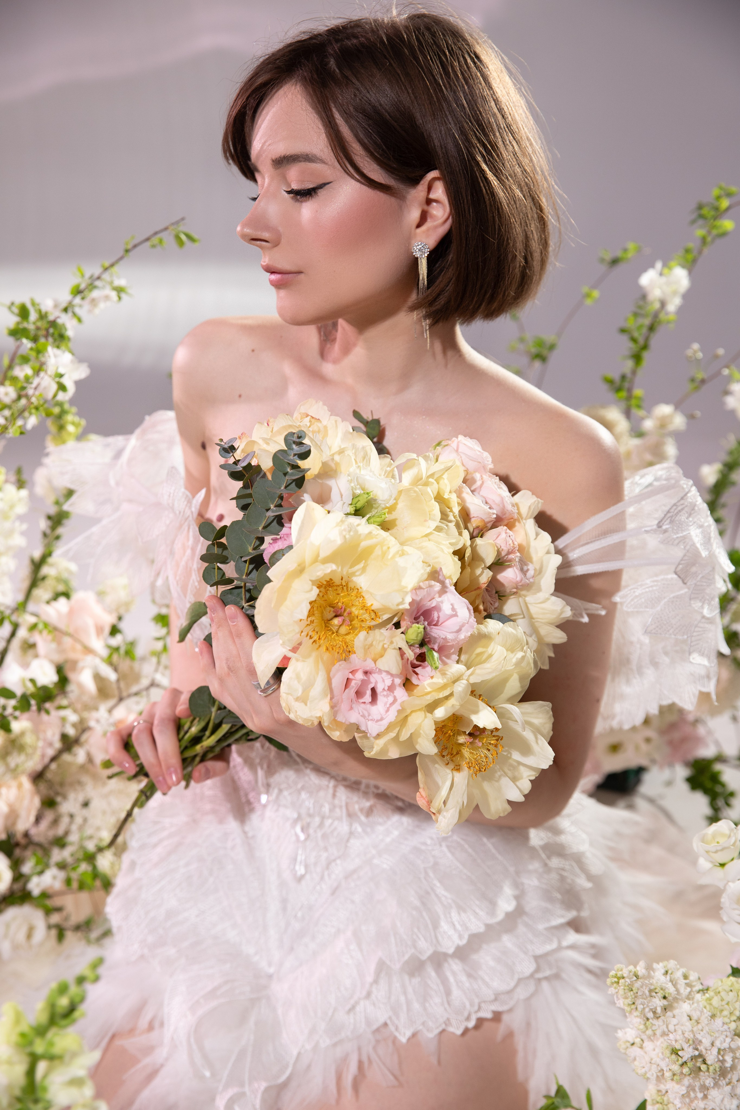 В цветах. Свадебный и портретный фотограф в Москве Мария Кравченко