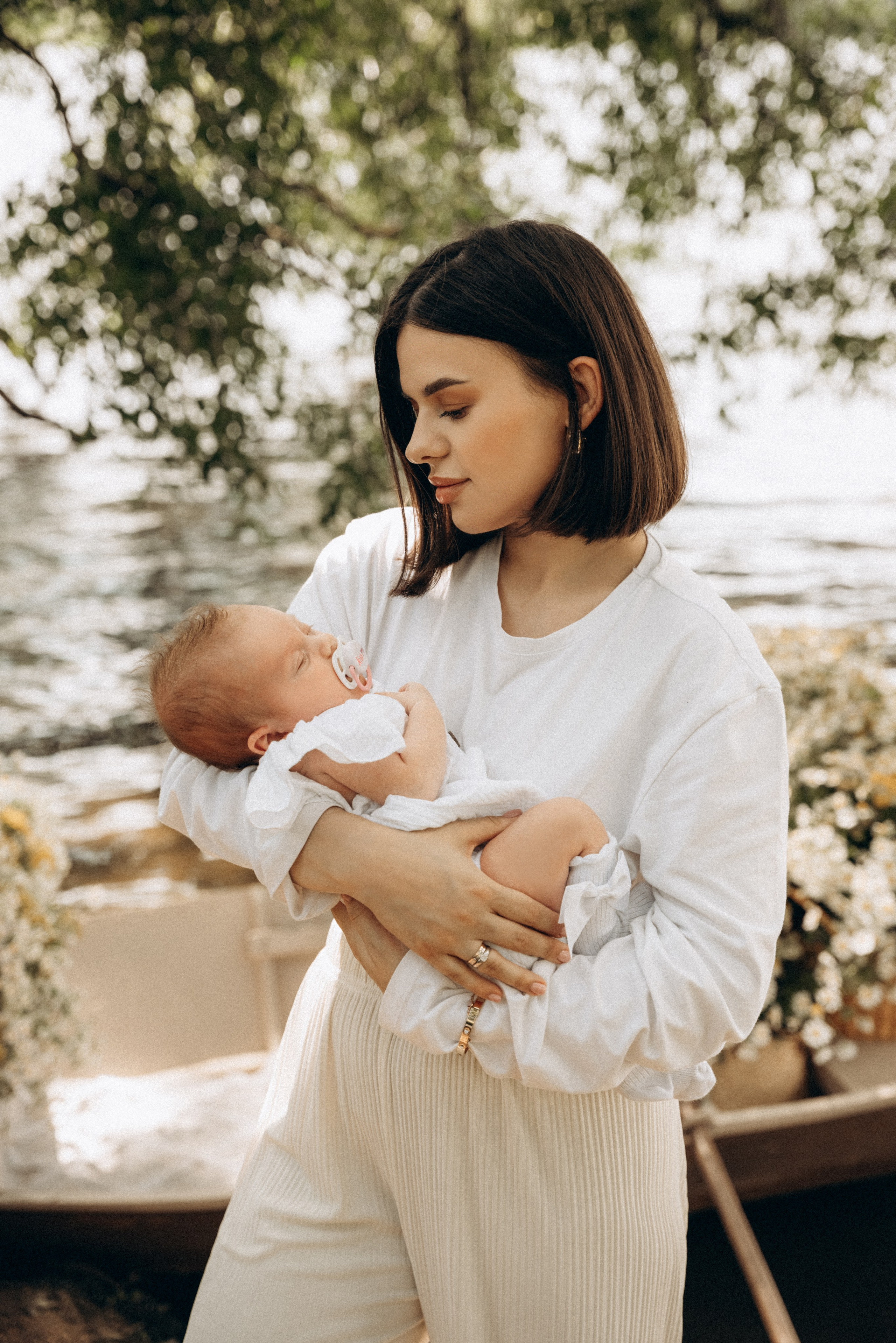 Таня и малышка Элина. Фотограф Мария Миллс | Минск