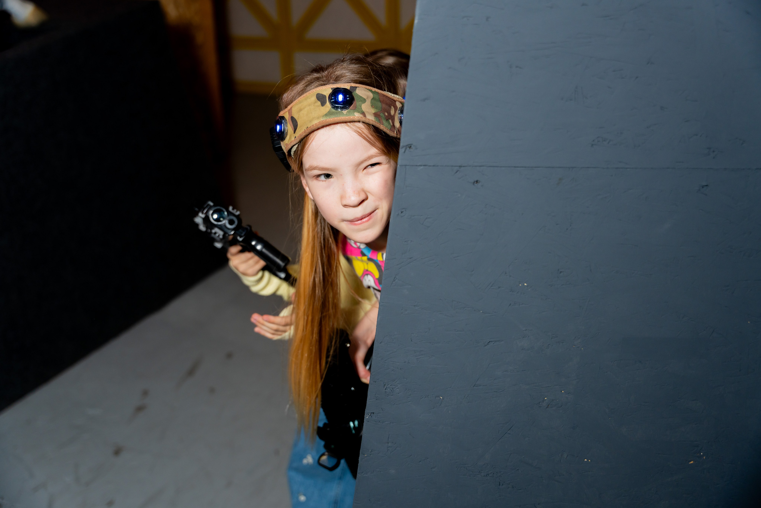 Лазертаг. Фотограф Юлия Попова