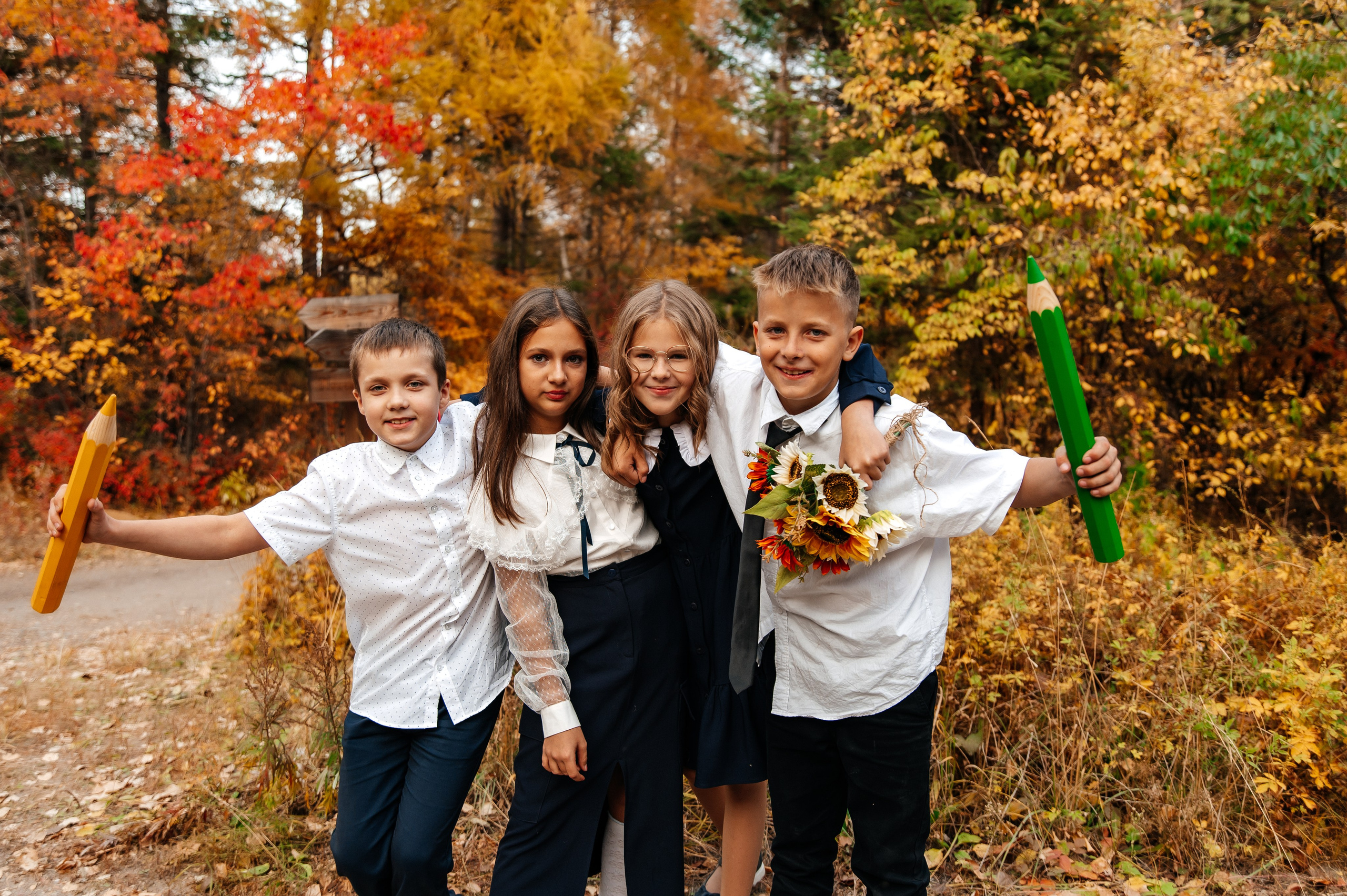 «Осень»  4 класс. Школьный фотограф в Свободном Анастасия Косицына