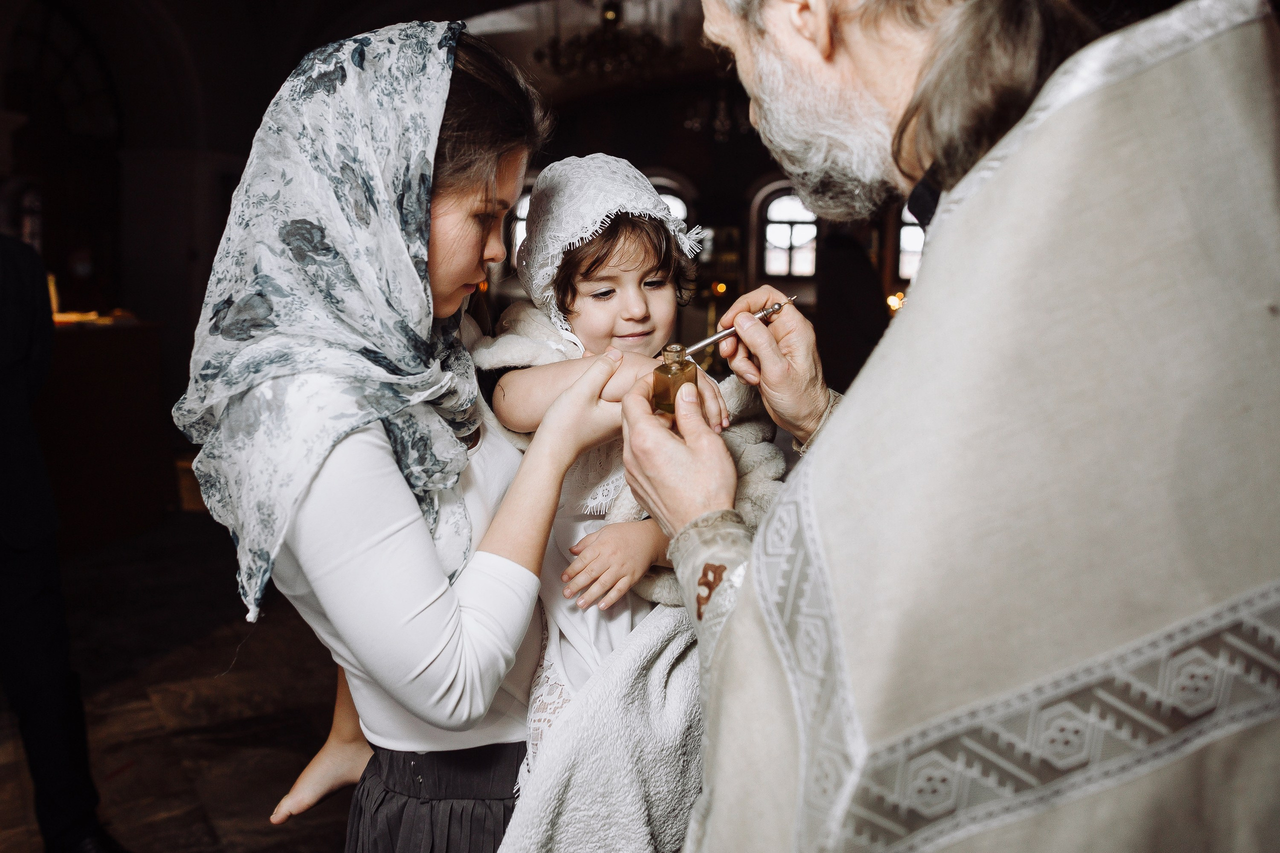 Крещение. Репортажный и свадебный фотограф в Москве Лена Таращенко