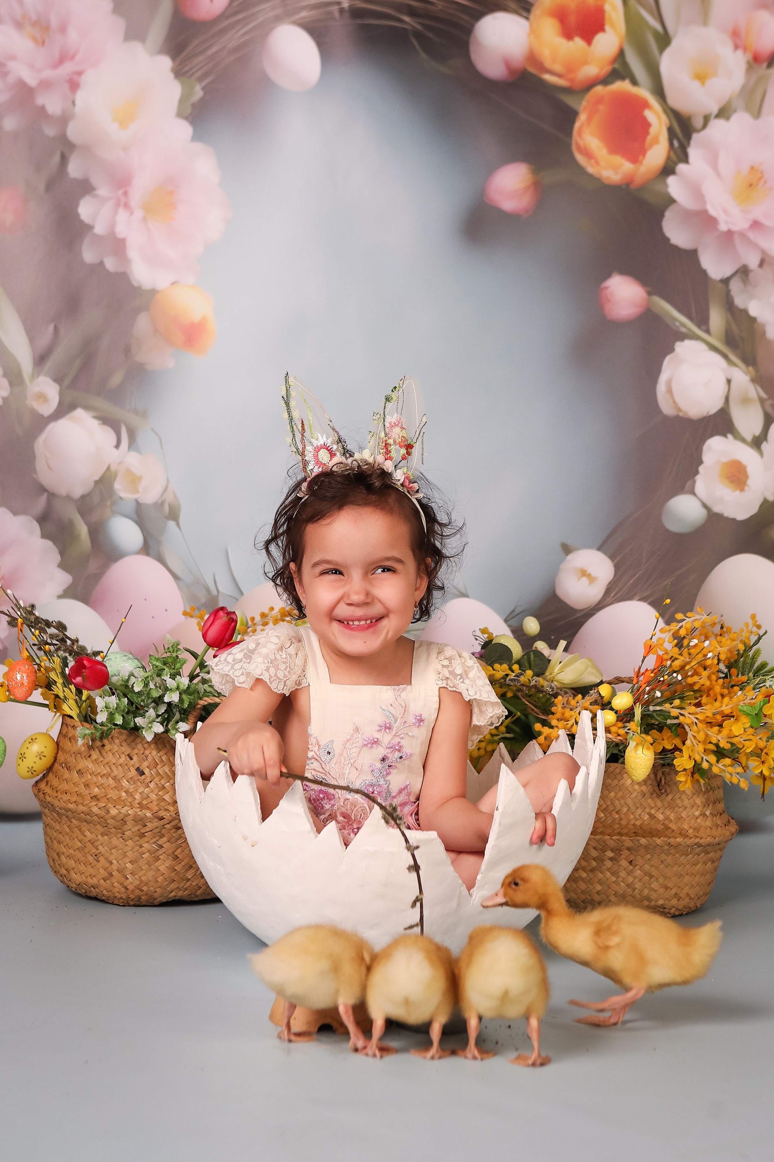 Фотопроект Пасхальный с кроликами. ФОТОГРАФ НА ГОДИК, БЕРЕМЕННОСТИ, НОВОРОЖДЕННЫХ, КРЕЩЕНИЯ МОСКВА