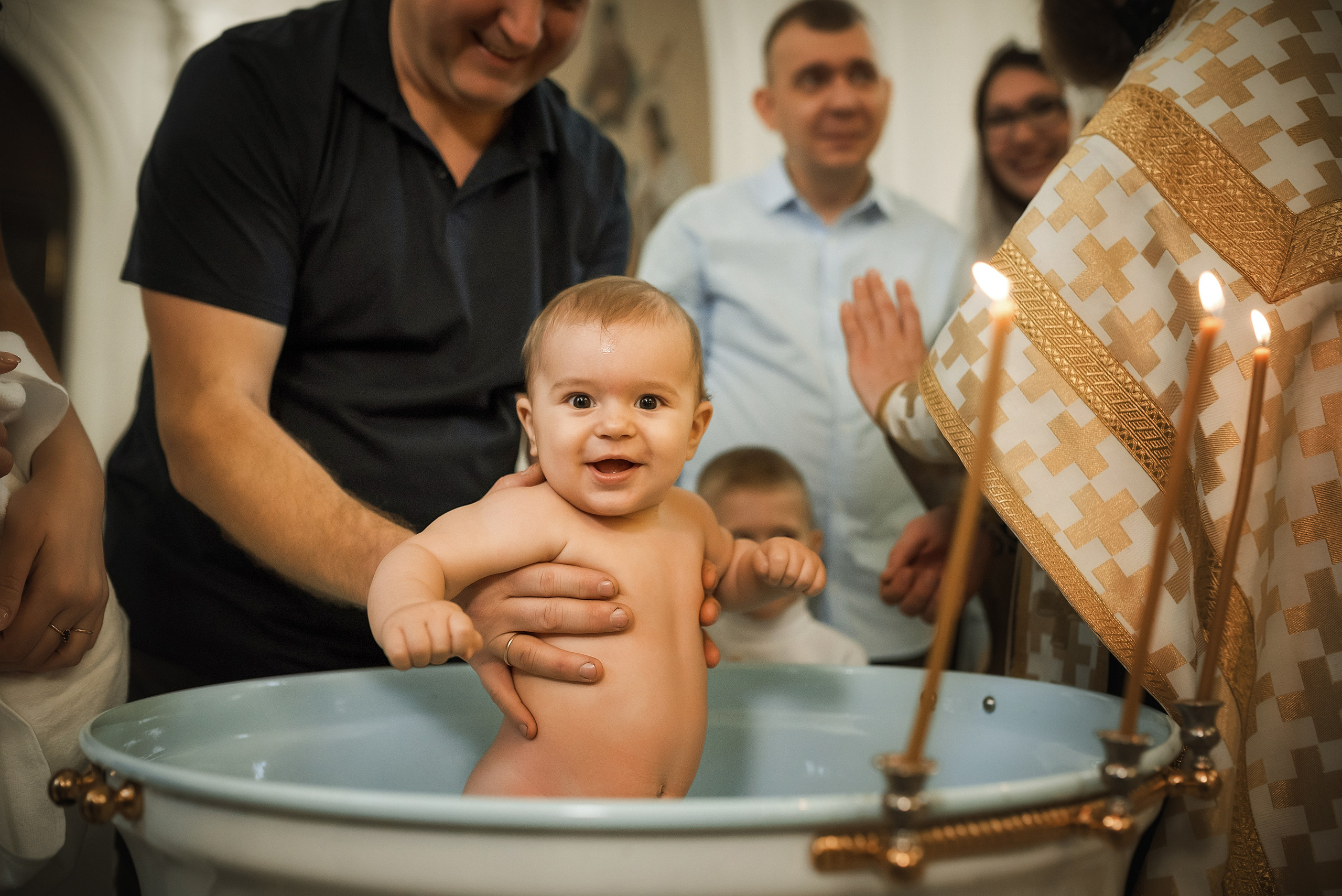Крещение Семёна _ Храм святой вмч. Екатерины. Семейный фотограф в Ростове-на-Дону Татьяна Литвинова