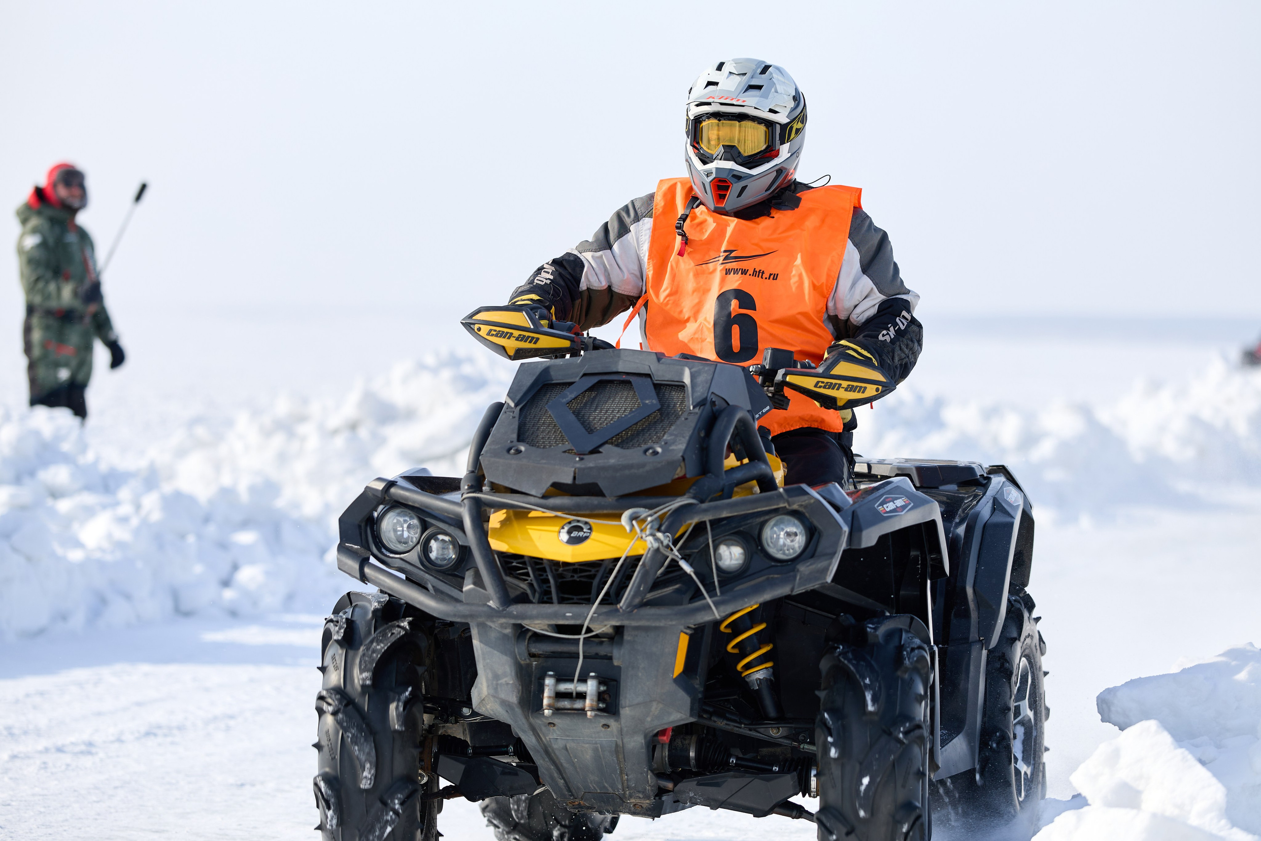 Топим Лёд — 2026. Соревнования на квадроциклах. Фотограф в Новосибирске Алена Скокова
