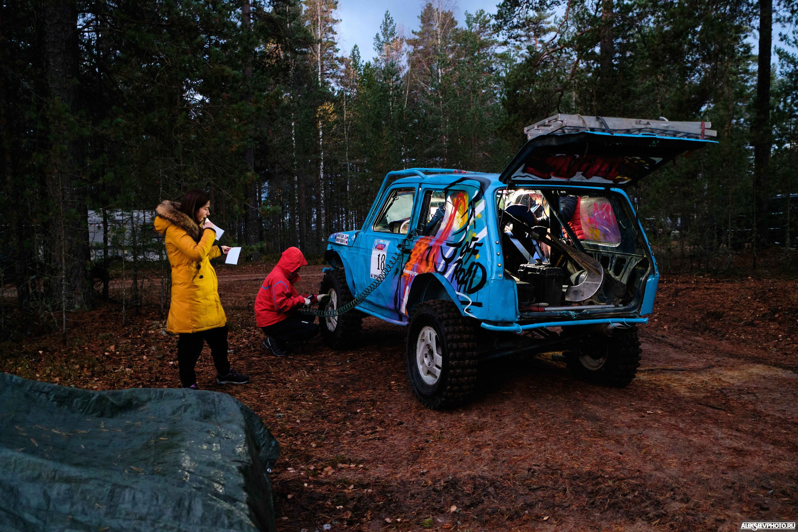 2021.10.17 — Финал чемпионата СЗФО по трофи-рейдам — 1 день. Фотограф Алексей Алексеев