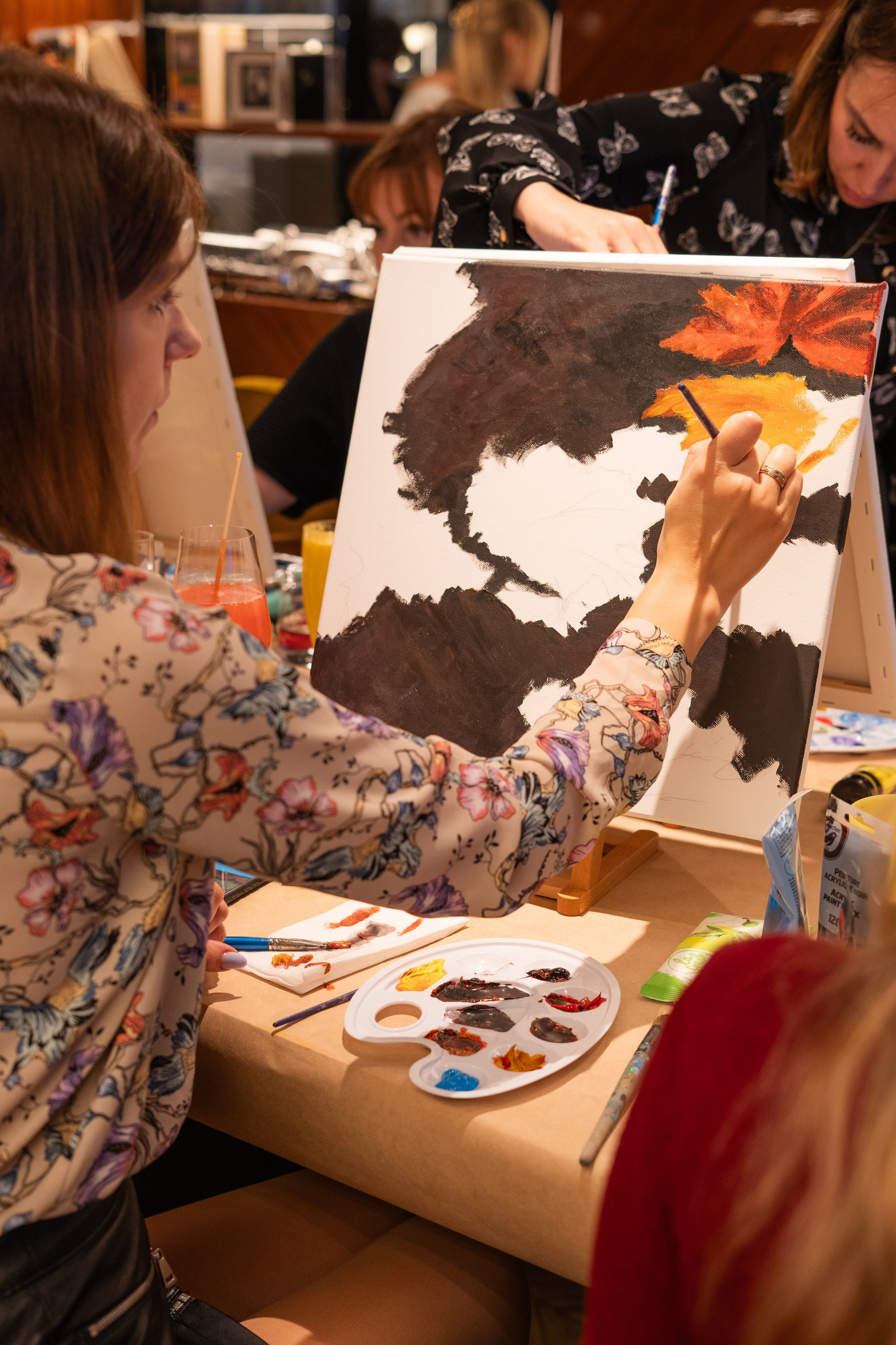 Корпоратив Teach Me Art 3. Портретный фотограф в Москве и Санкт-Петербурге Арина Чех