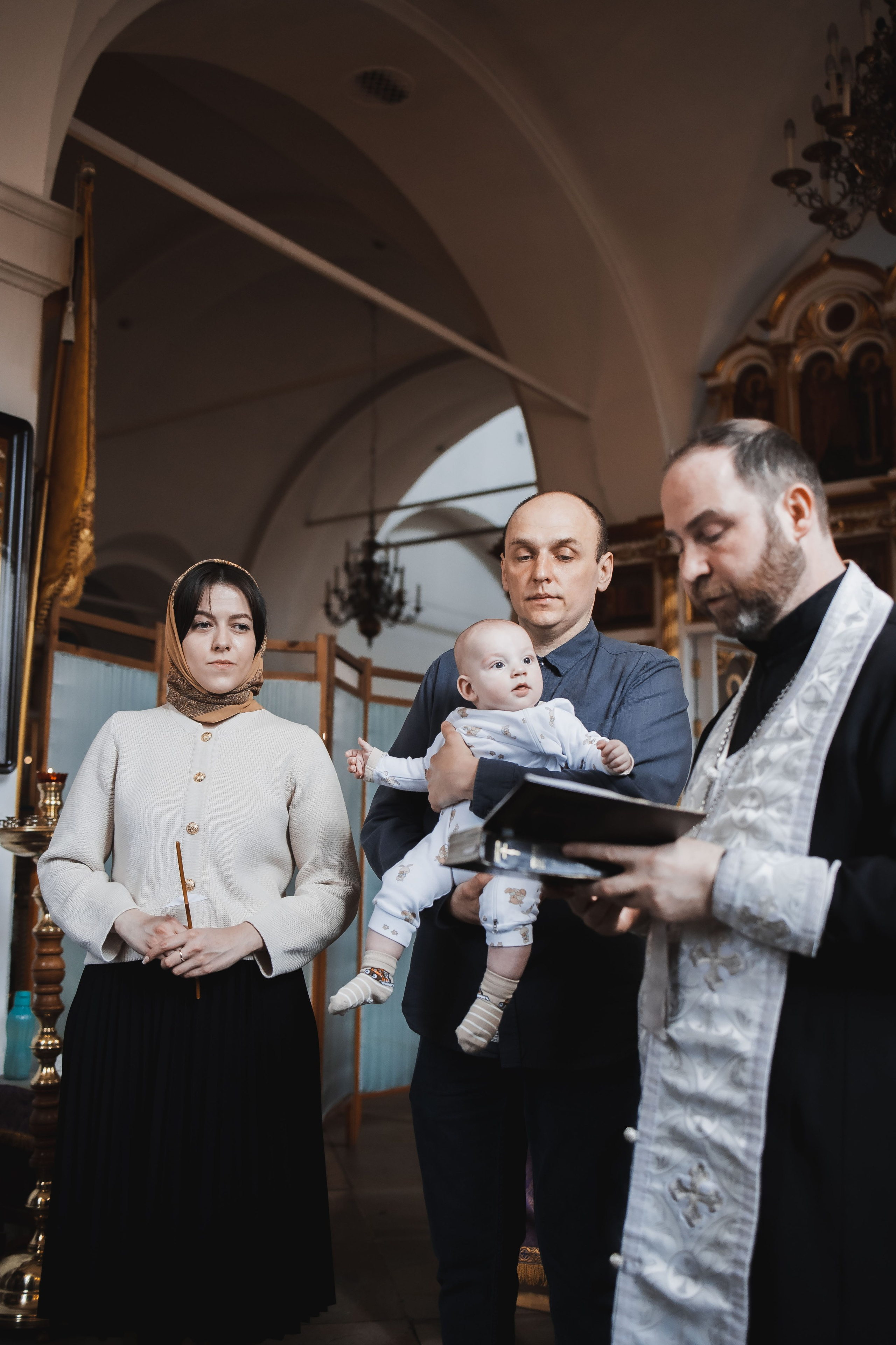 Крещение Дмитрия. Семейный, индивидуальный фотограф в Москве Ангели Марина