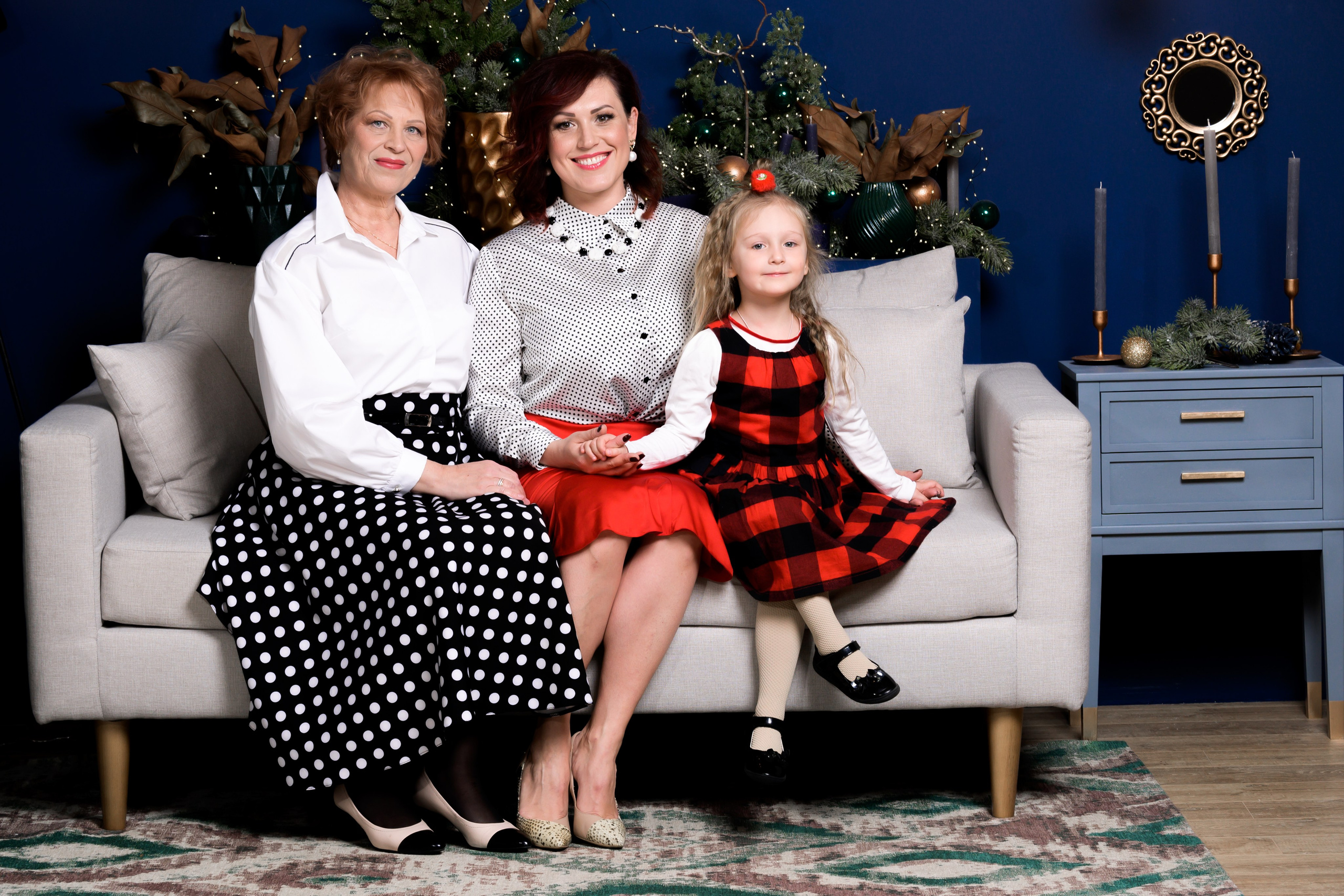 Olya and the family. Fotograf Dmitrii Donets