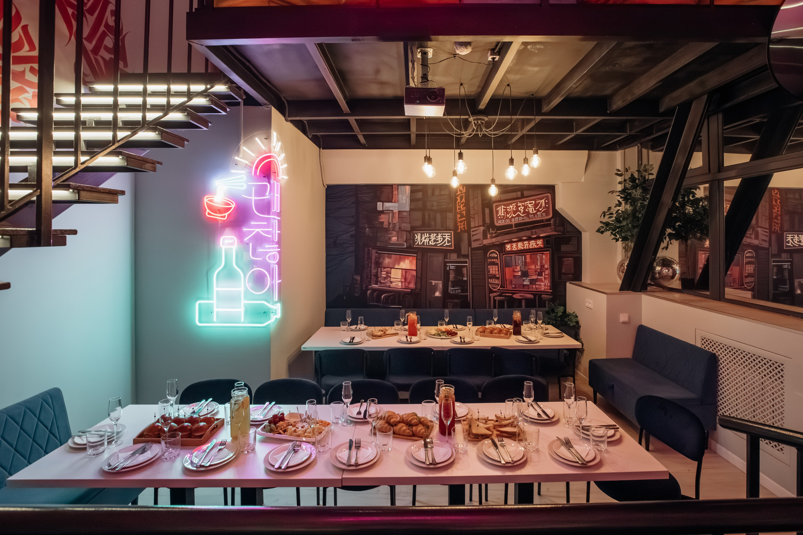 Сеул. Аренда лофта в СПб для мероприятий