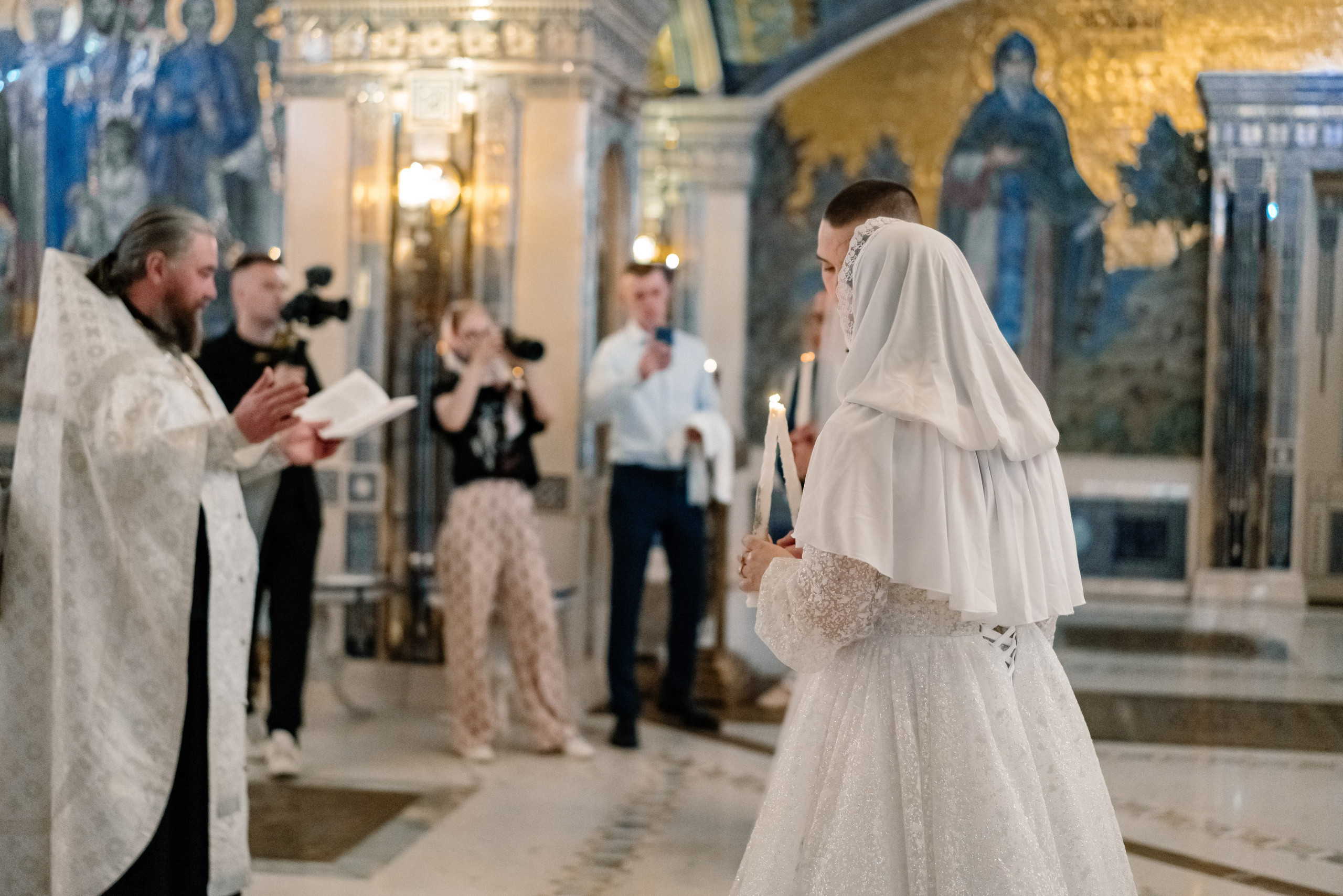 Венчание в Главном храме вооруженных сил (Патриот). Семейный фотограф Одинцово Москва Наталия Черенкова