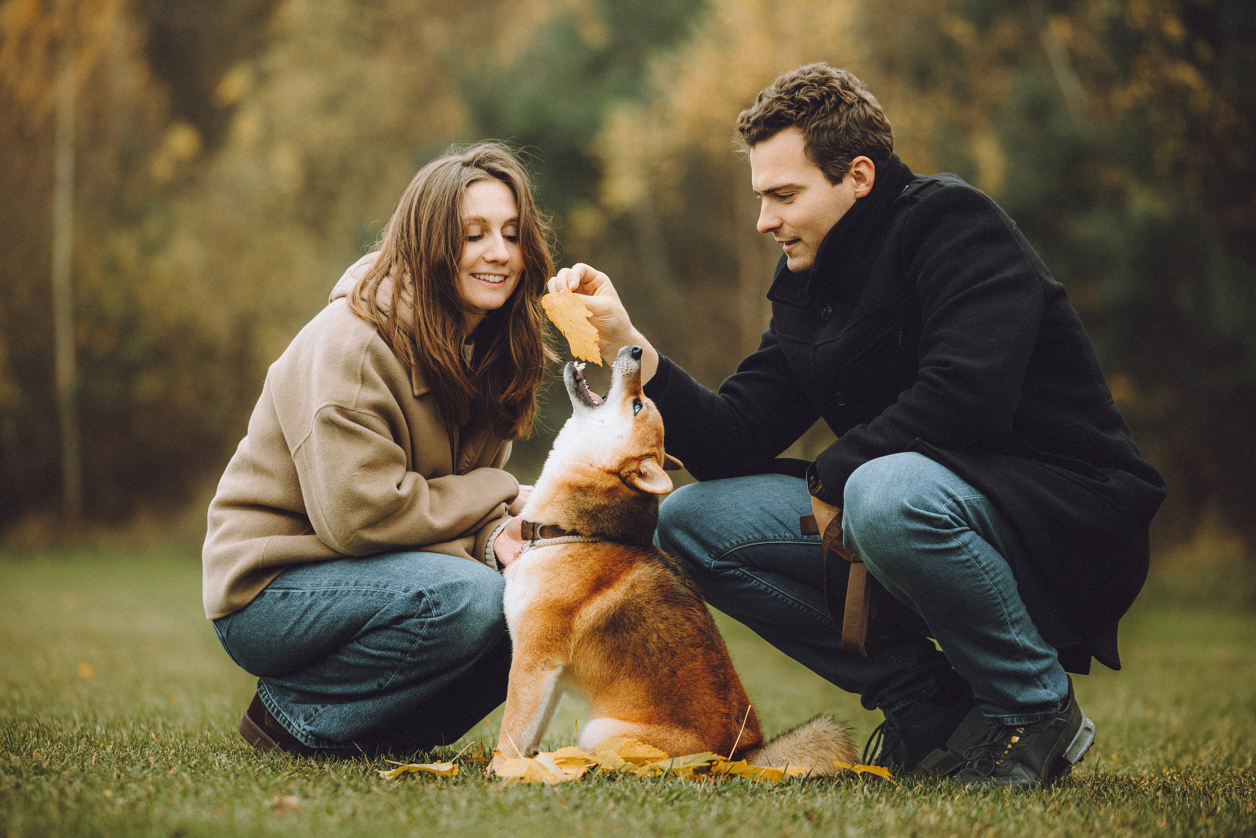 Настя, Юра и Скай