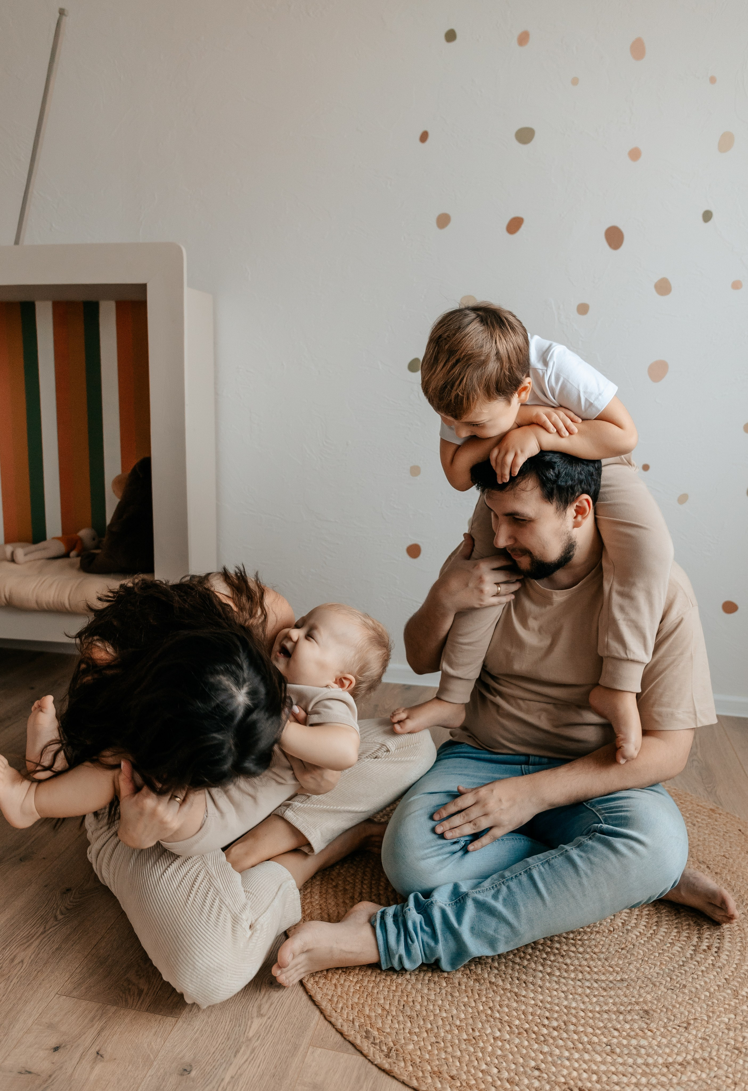 Зина, Дима, Илюша и Марк. Фотограф Харитонова Наталья