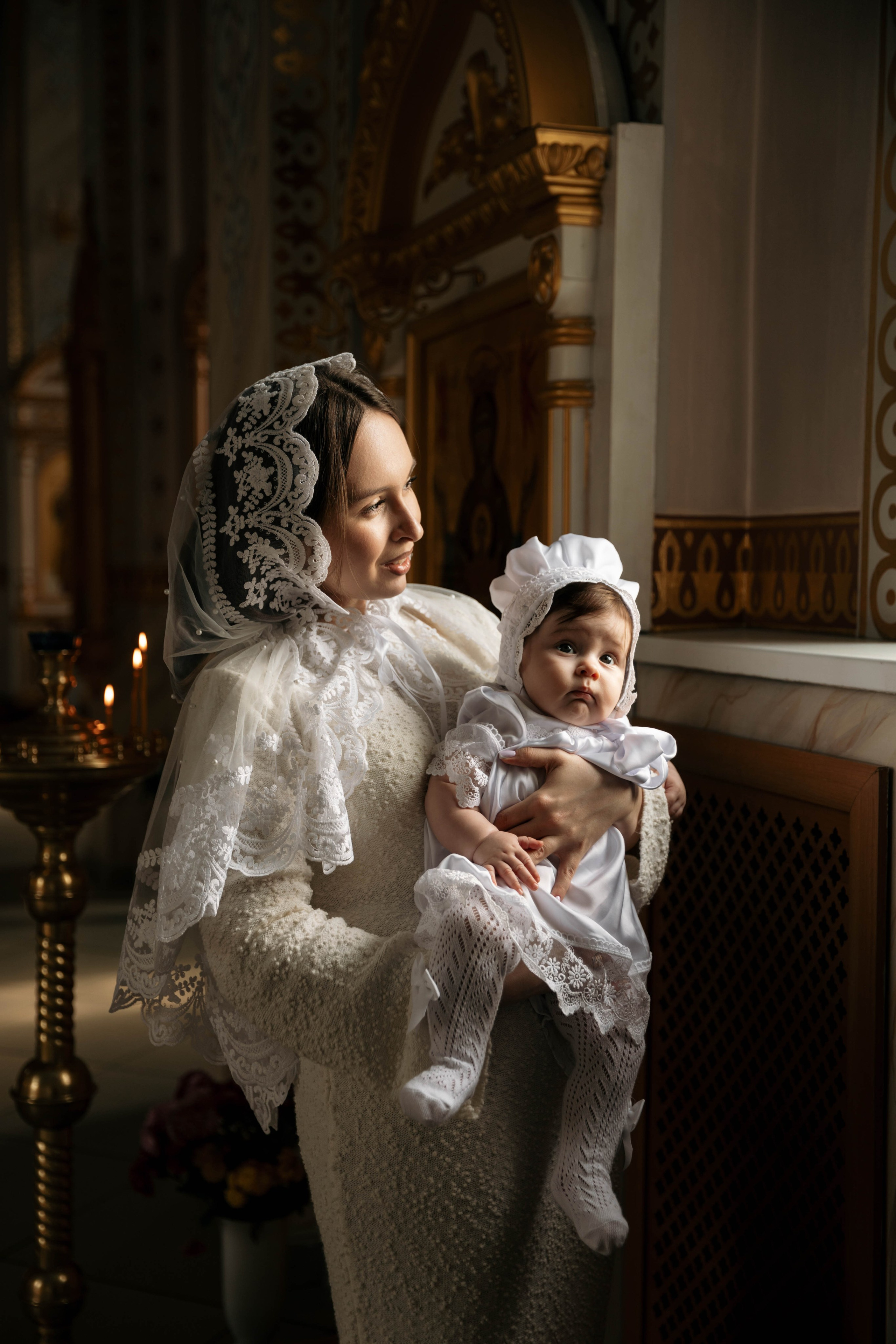 Таинство Крещения Есении. Фотограф Сальск Катерина