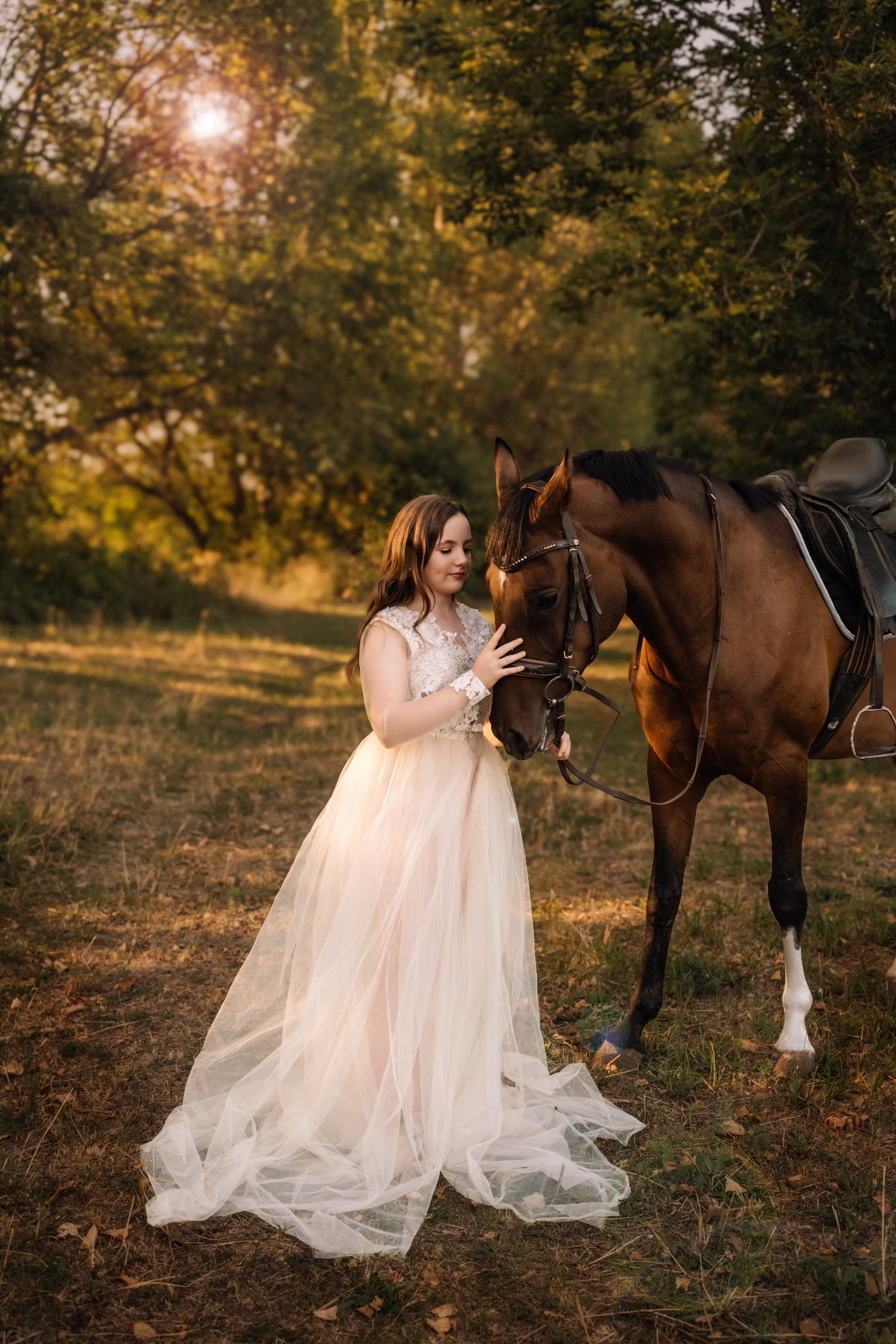 Евгения. Фотосессия с лошадьми. Семейный фотограф в Белгороде Амелина Алина