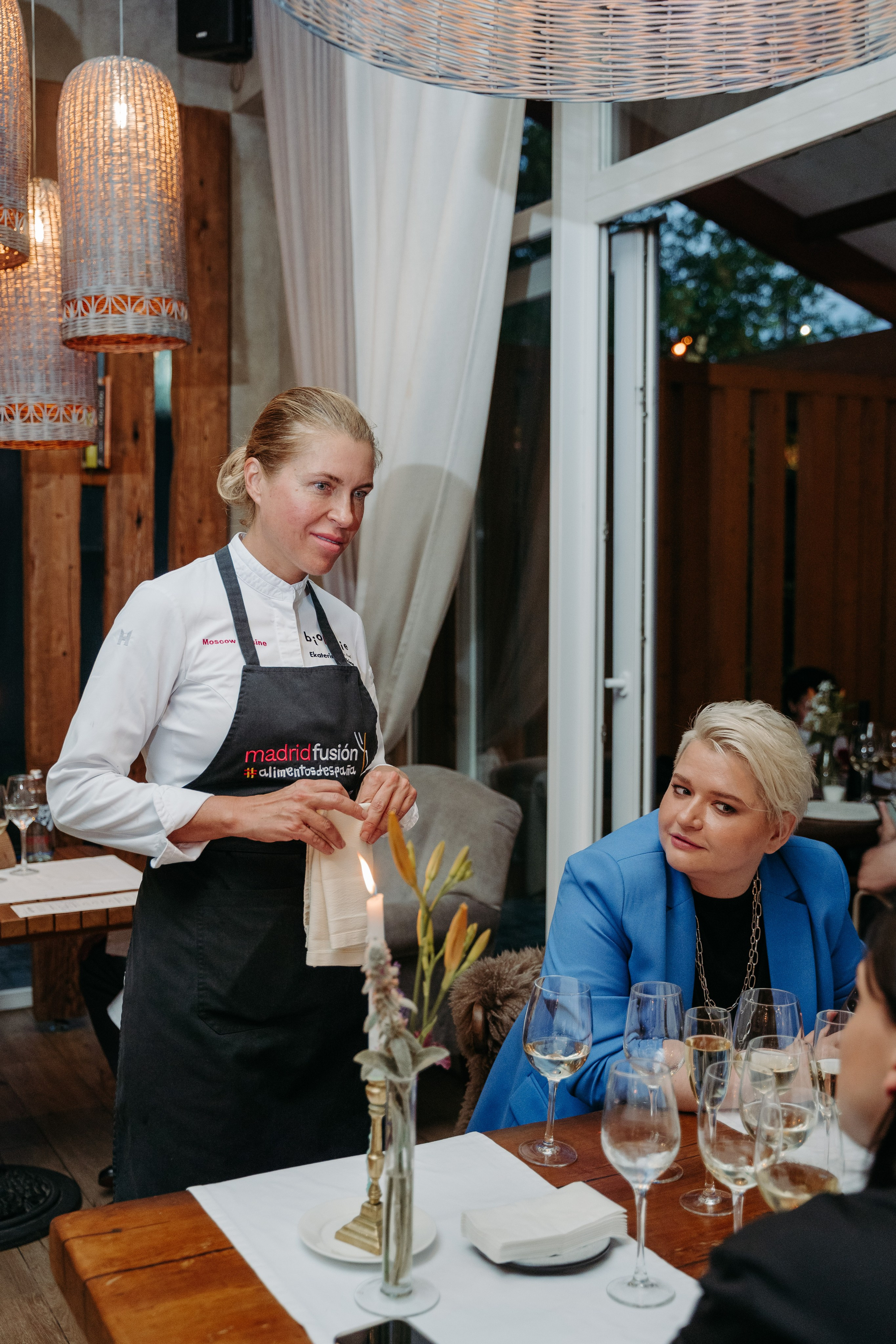 Открытый ужин с Mishlen Шеф Поварами. Репортажный и свадебный фотограф в Москве Рая Небогатова