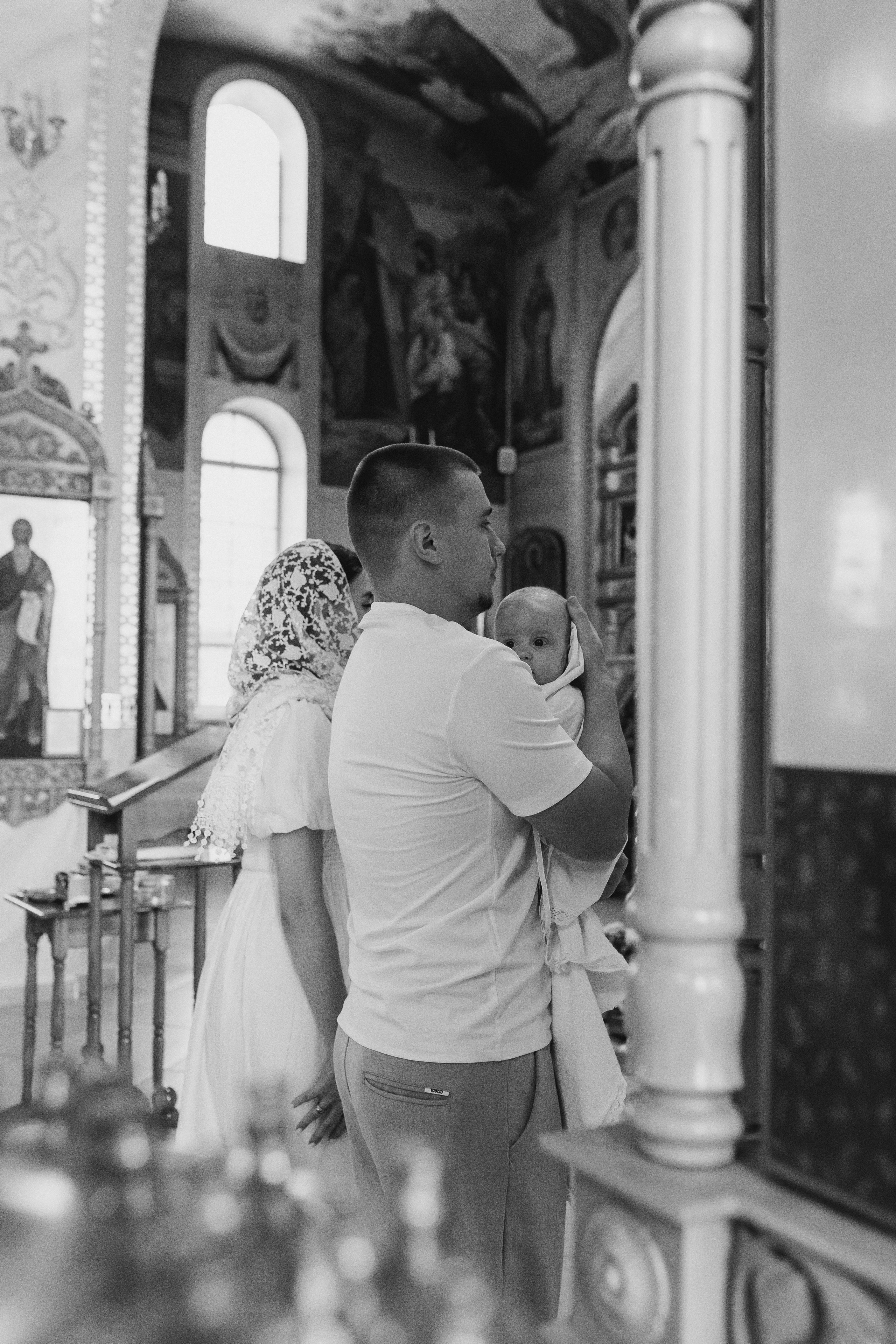 Таинство крещения Тимофея. Фотограф в городе Сальск