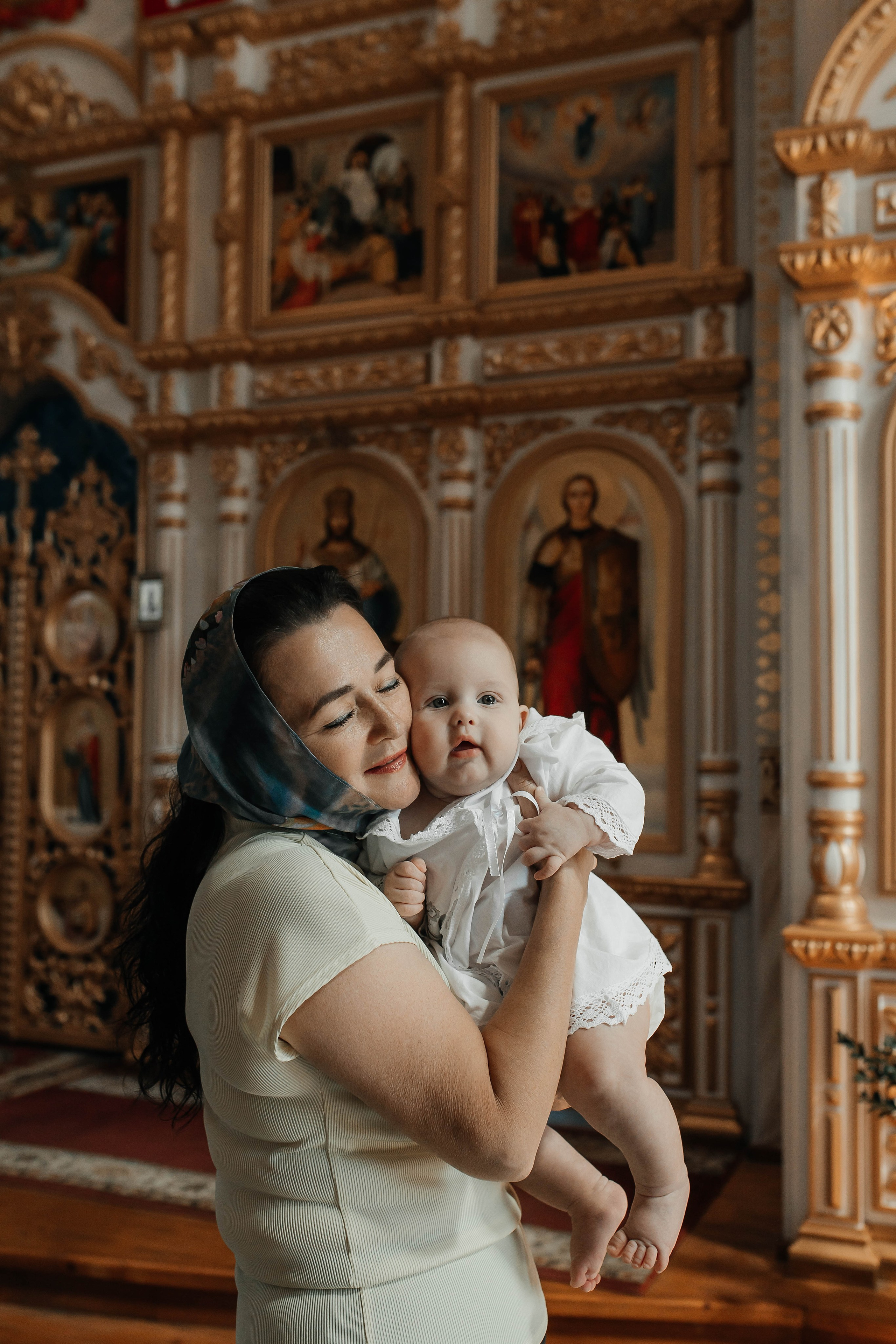 Таинство крещения Тимофея. Фотограф в городе Сальск