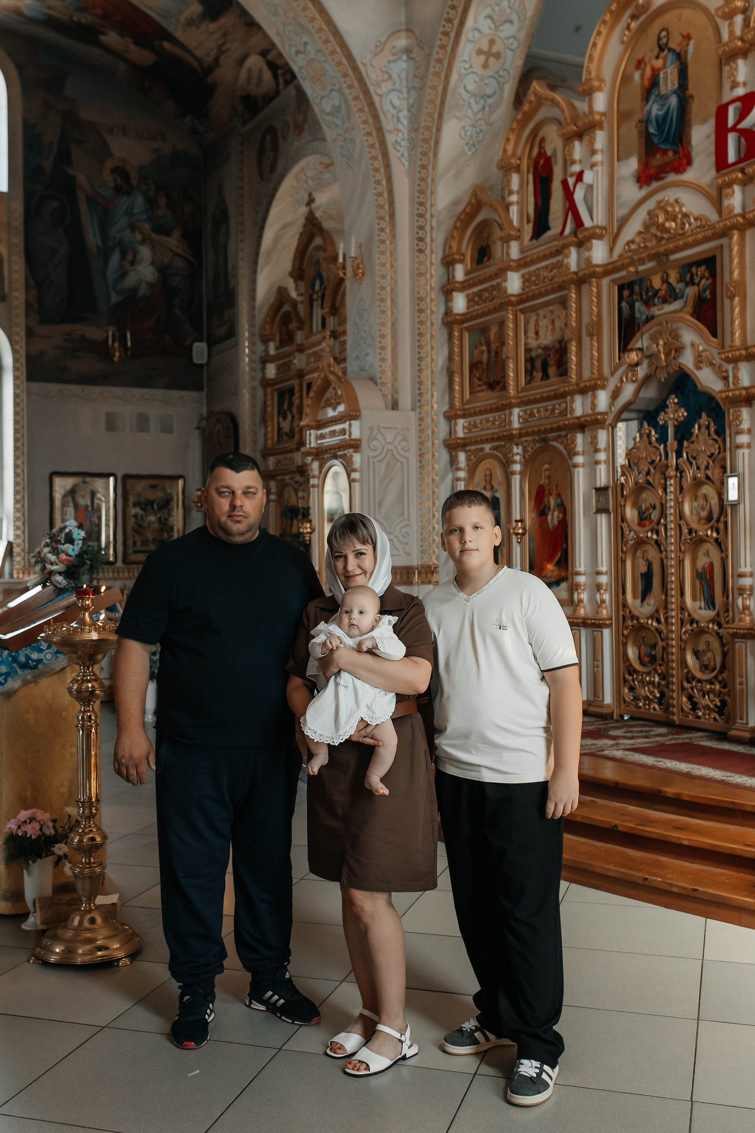 Таинство крещения Тимофея. Фотограф в городе Сальск