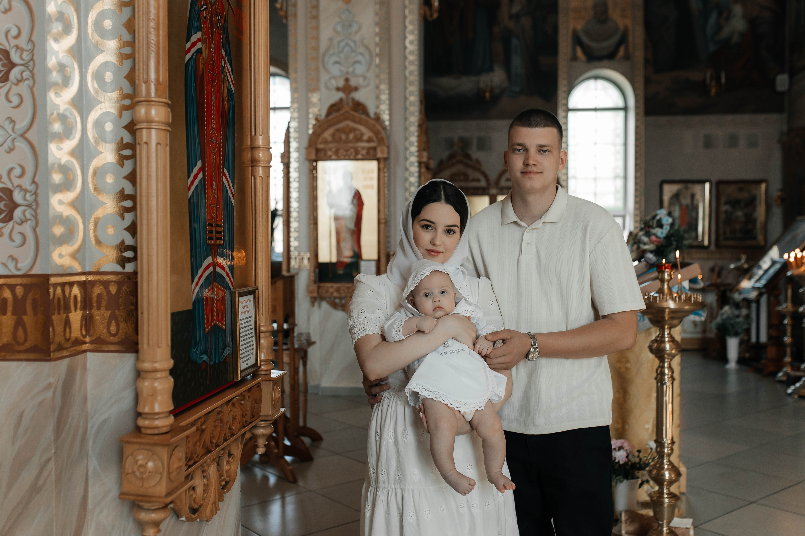 Таинство крещения Тимофея. Фотограф в городе Сальск