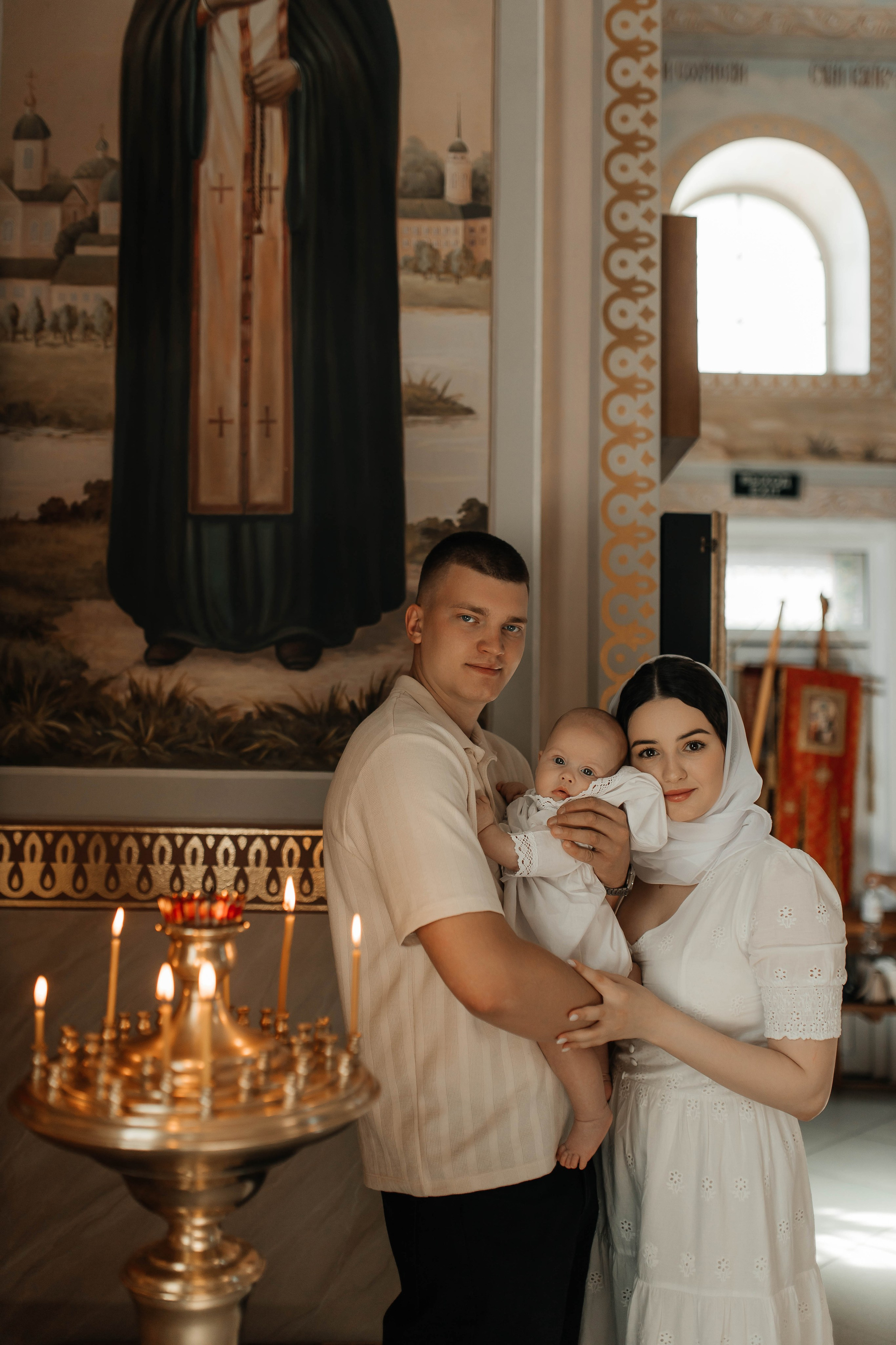Таинство крещения Тимофея. Фотограф в городе Сальск