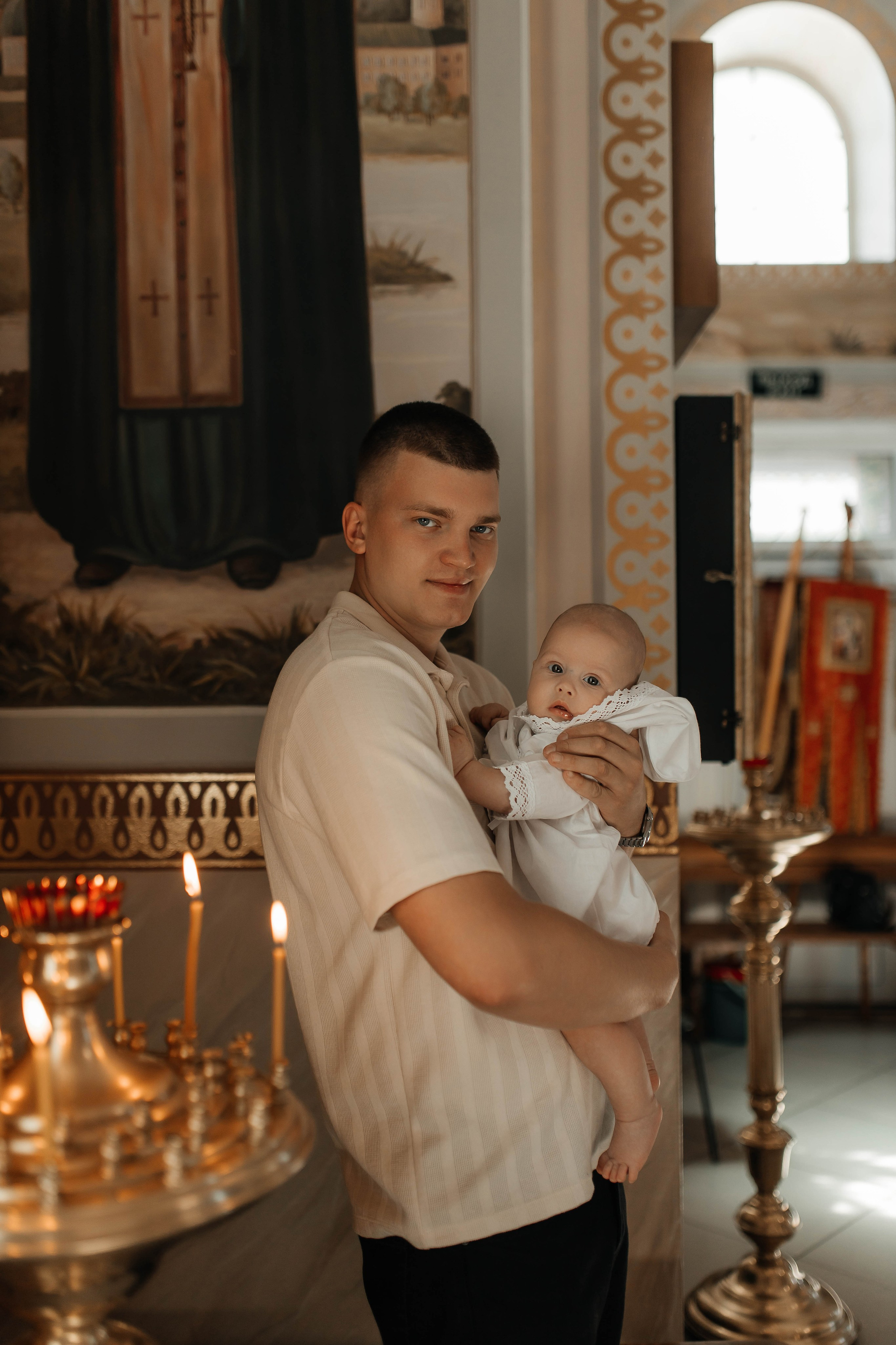 Таинство крещения Тимофея. Фотограф в городе Сальск