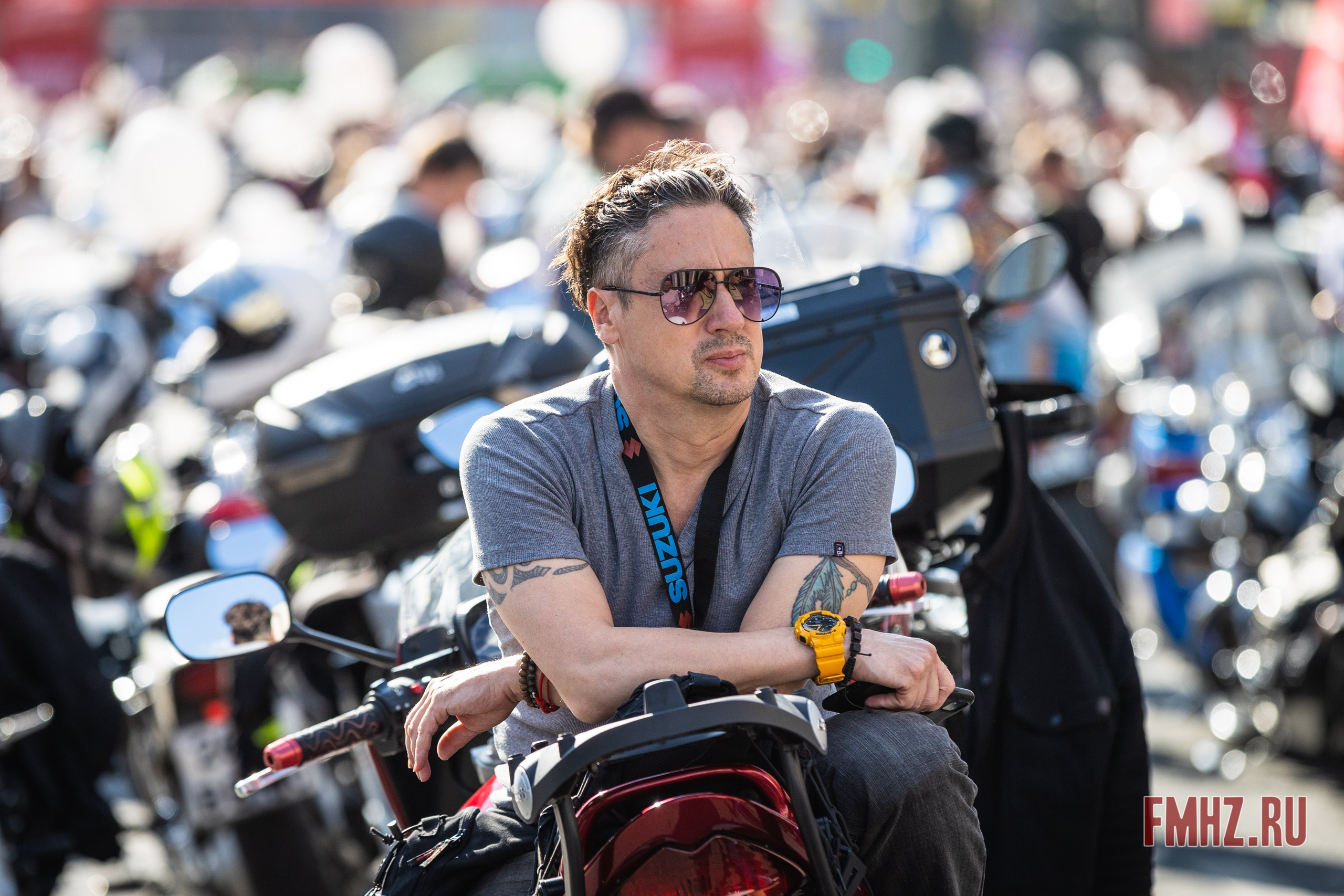 Закрытие Мотосезона 2023 на проспекте Академика Сахарова. Фотограф Владимир Охрименко