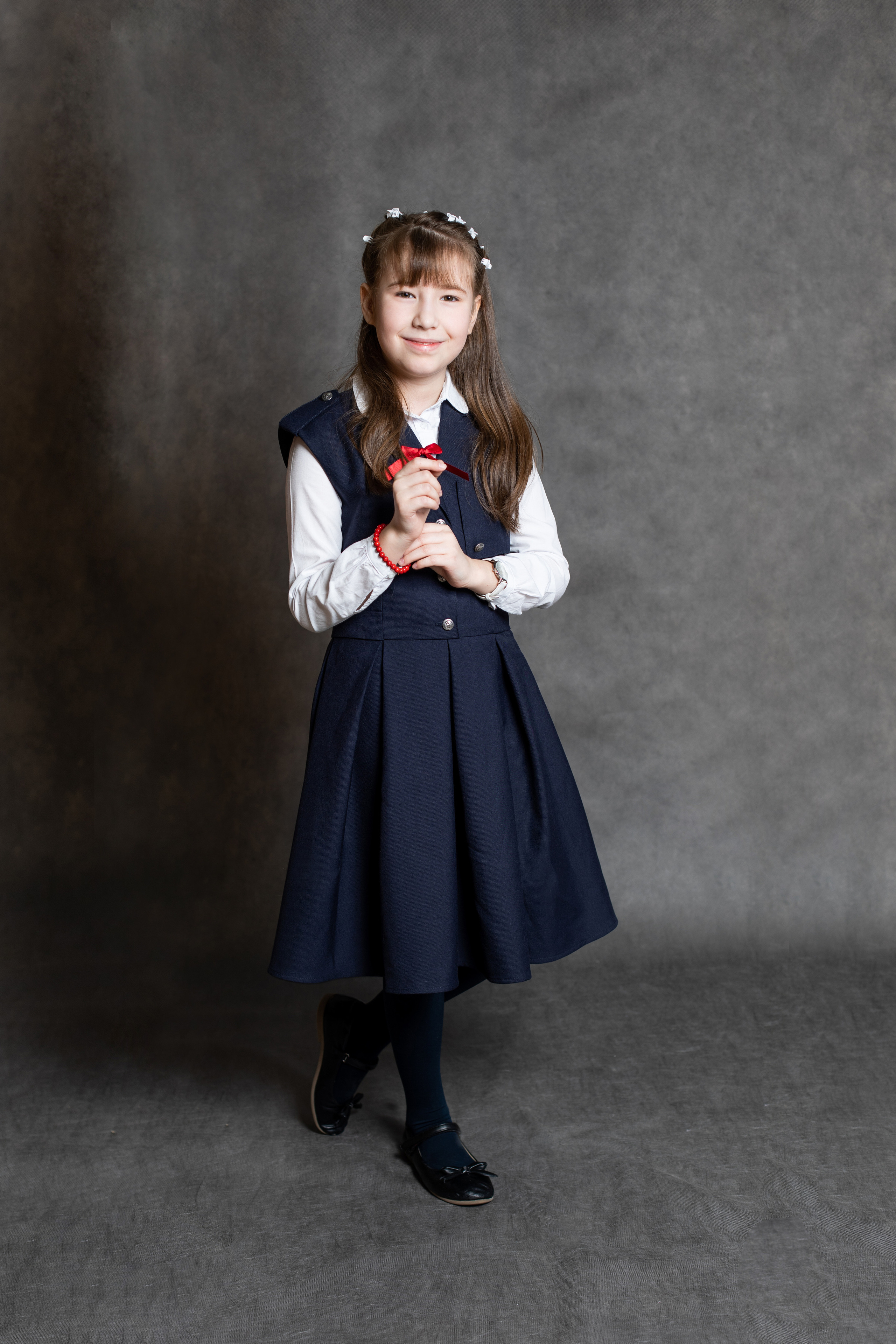 съемка в школе для выпускного альбома 4 класс