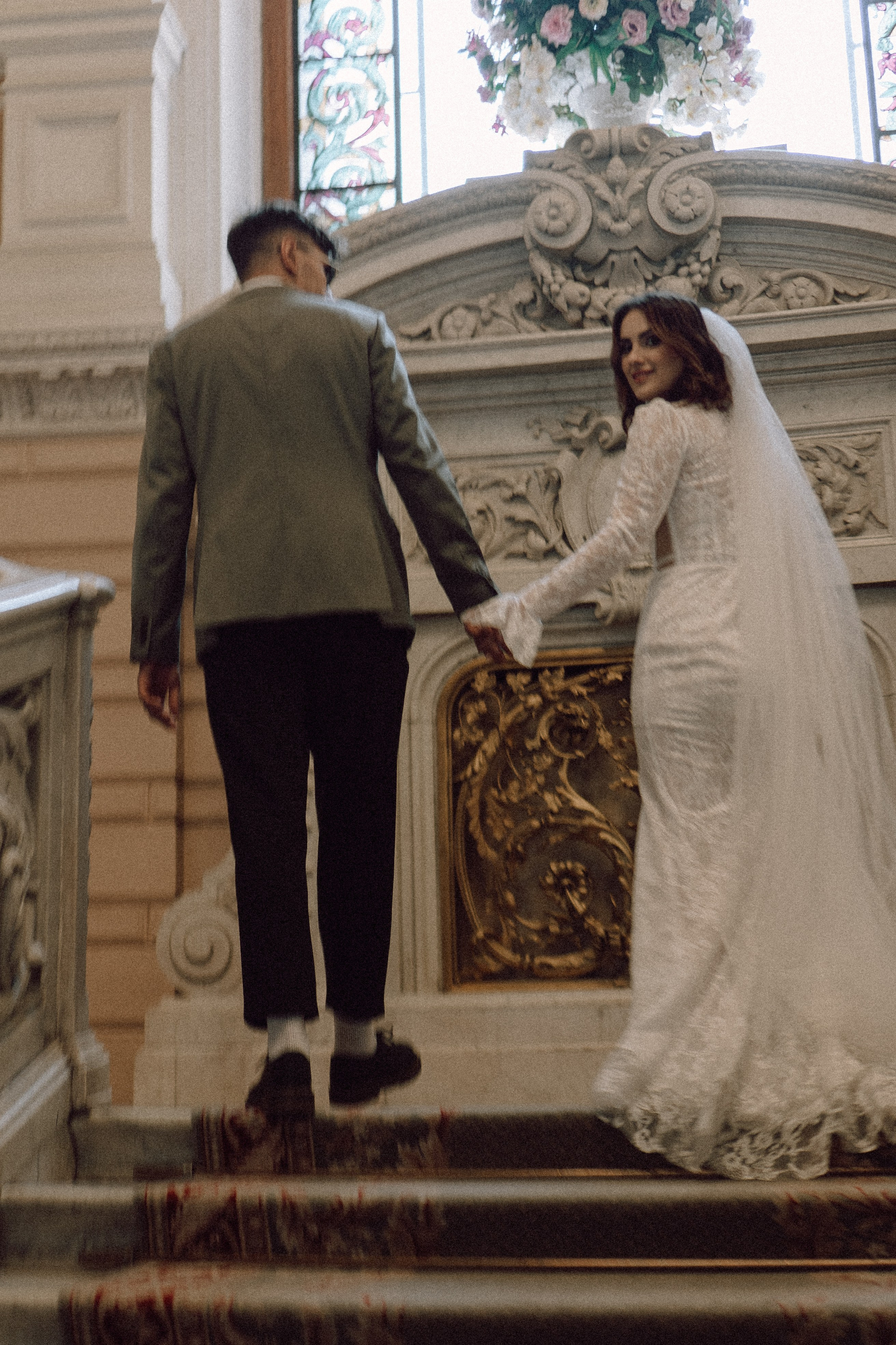 СВАДЕБНАЯ СЬЕМКА В ПЕРВОМ ДВОРЦЕ БРАКОСОЧЕТАНИЯ. Профессиональный фотограф, Санкт-Петербург — Виктория Богомолова